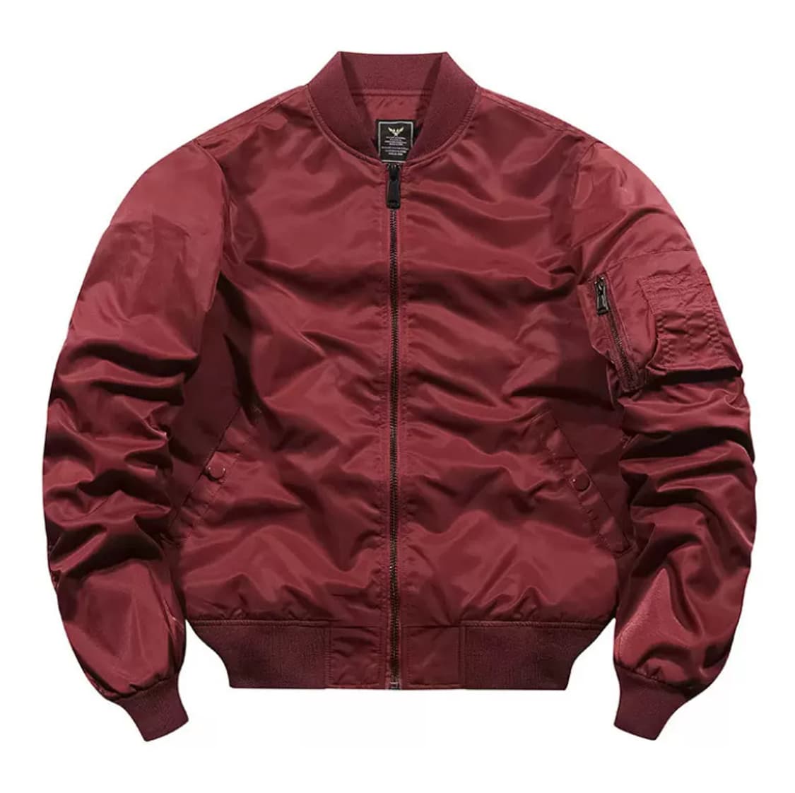버건디 MA-1 항공 점퍼 상품이미지1