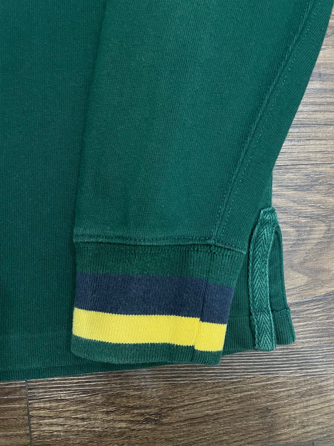 폴로 랄프로렌 엘보패치 럭비티 그린 상품이미지6