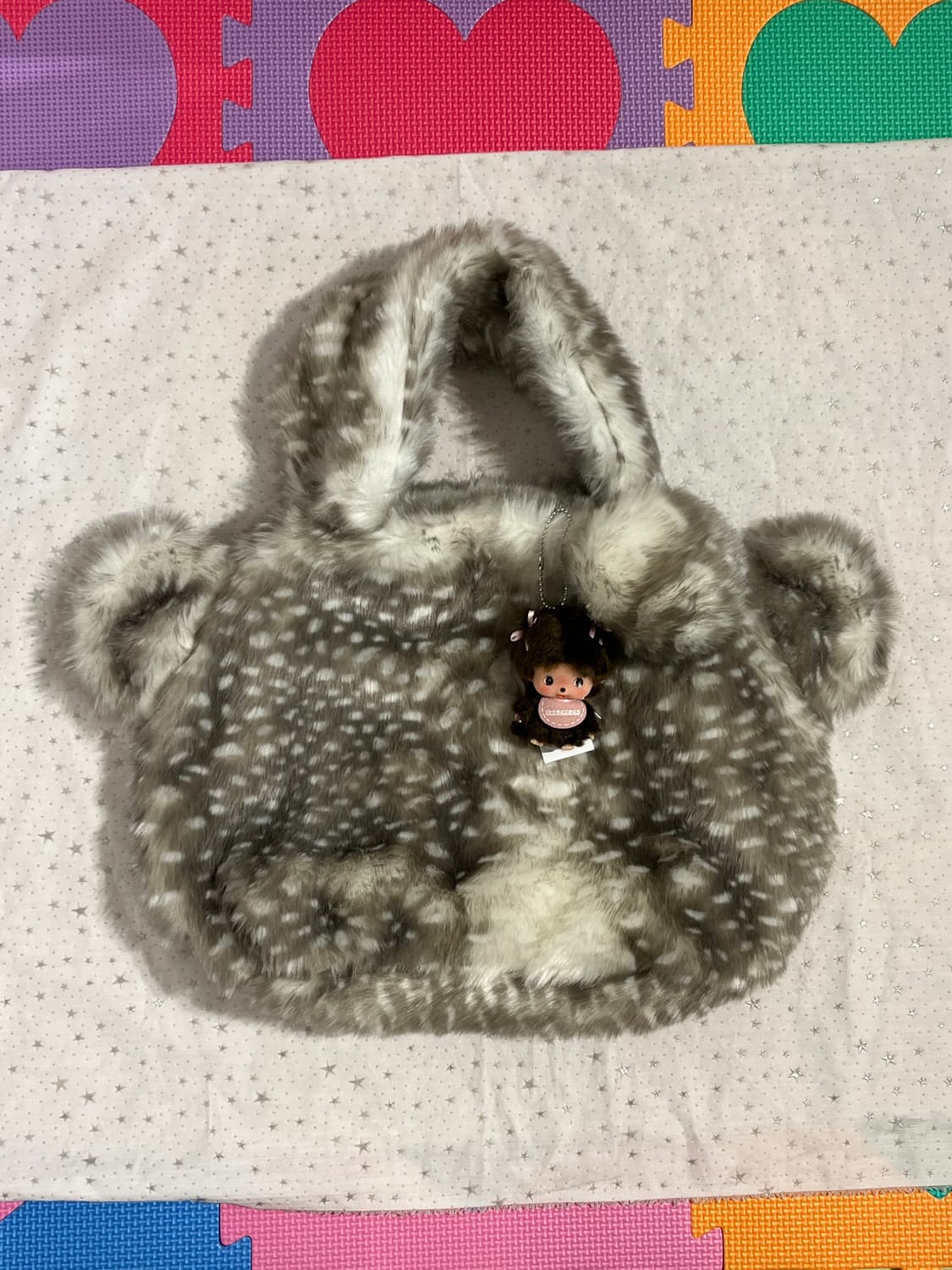 밤비 곰돌이 퍼 핸드백 🧸 상품이미지8