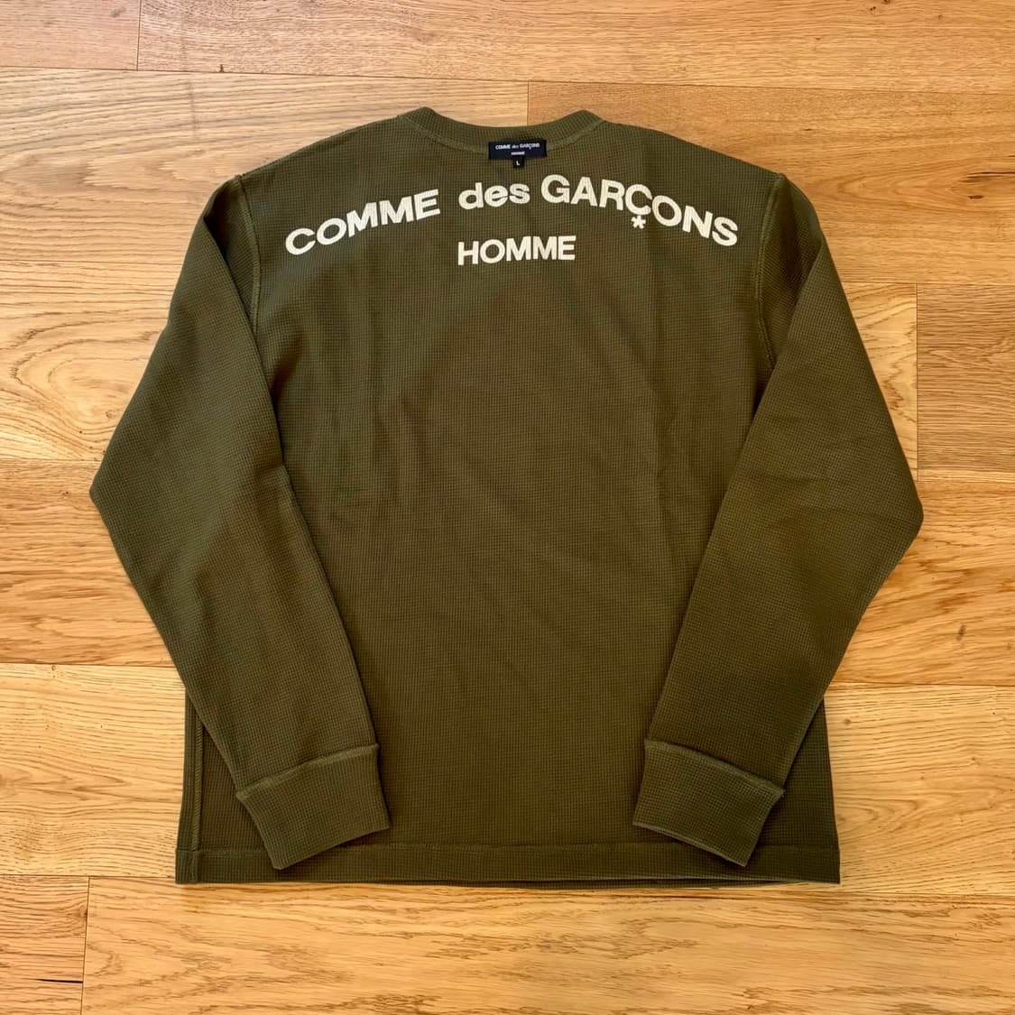 07 꼼데가르송 옴므 와플 니트 상품이미지1