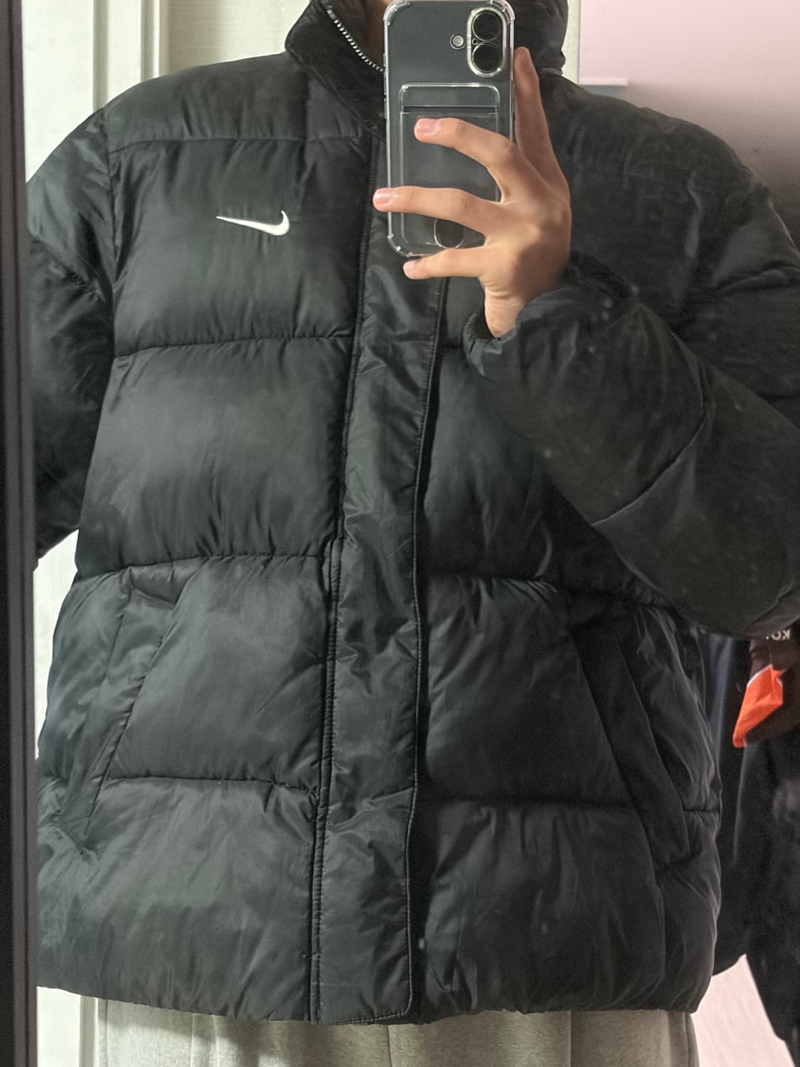 나이키 라이프 써마핏 퍼퍼 자켓 블랙 패딩 상품이미지2