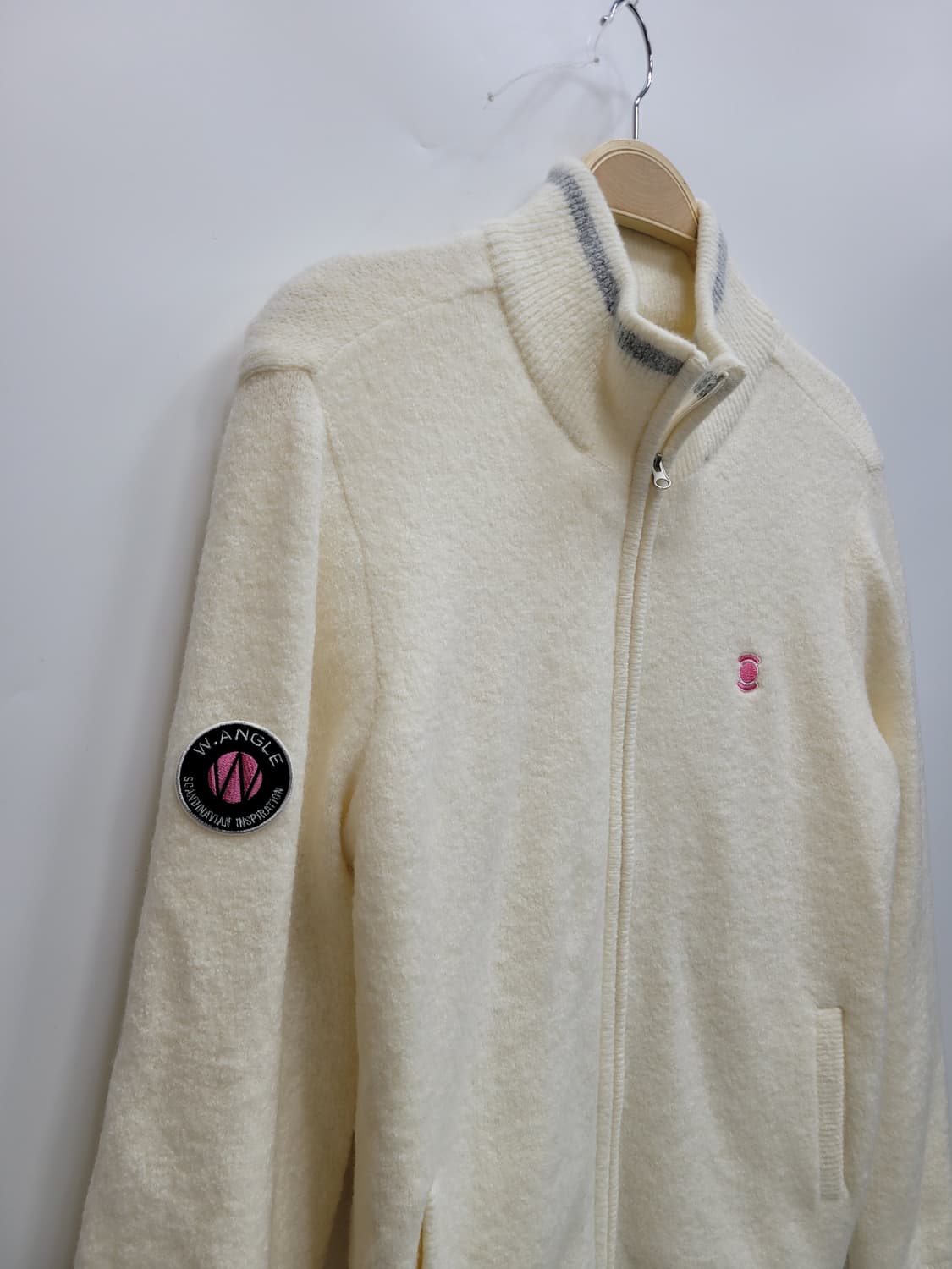 W.ANGLE 와이드앵글 방풍 니트 풀집업/ 여 95
 상품이미지3