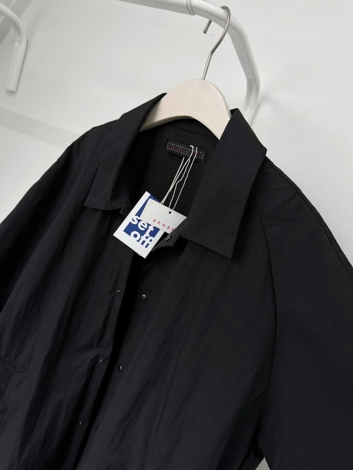 Half sleeve coach shirt jacket 상품이미지1