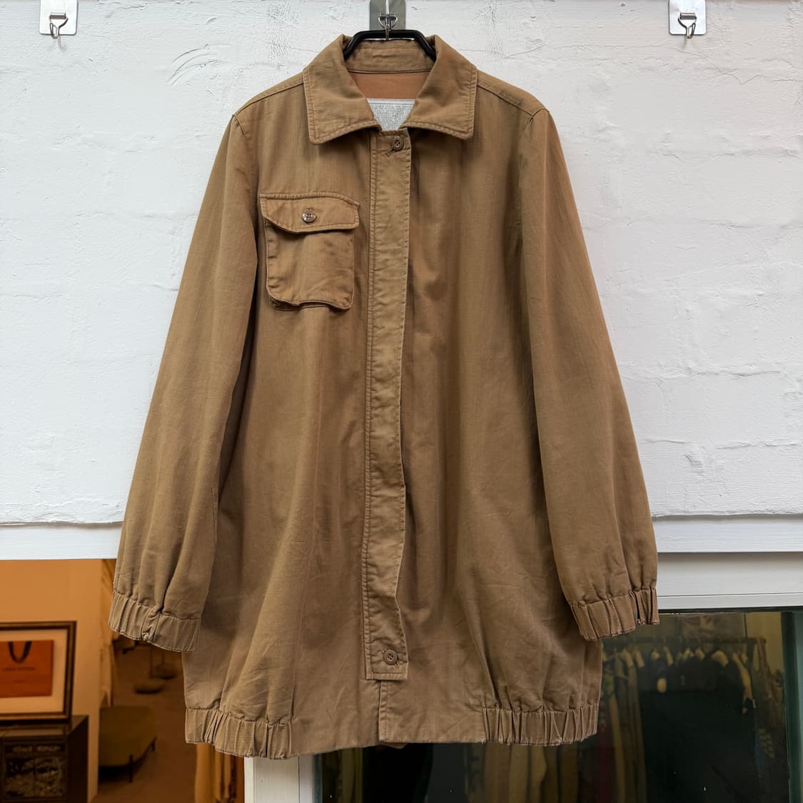 Shuca 백셔링 워크 하프 코트 M 상품이미지1