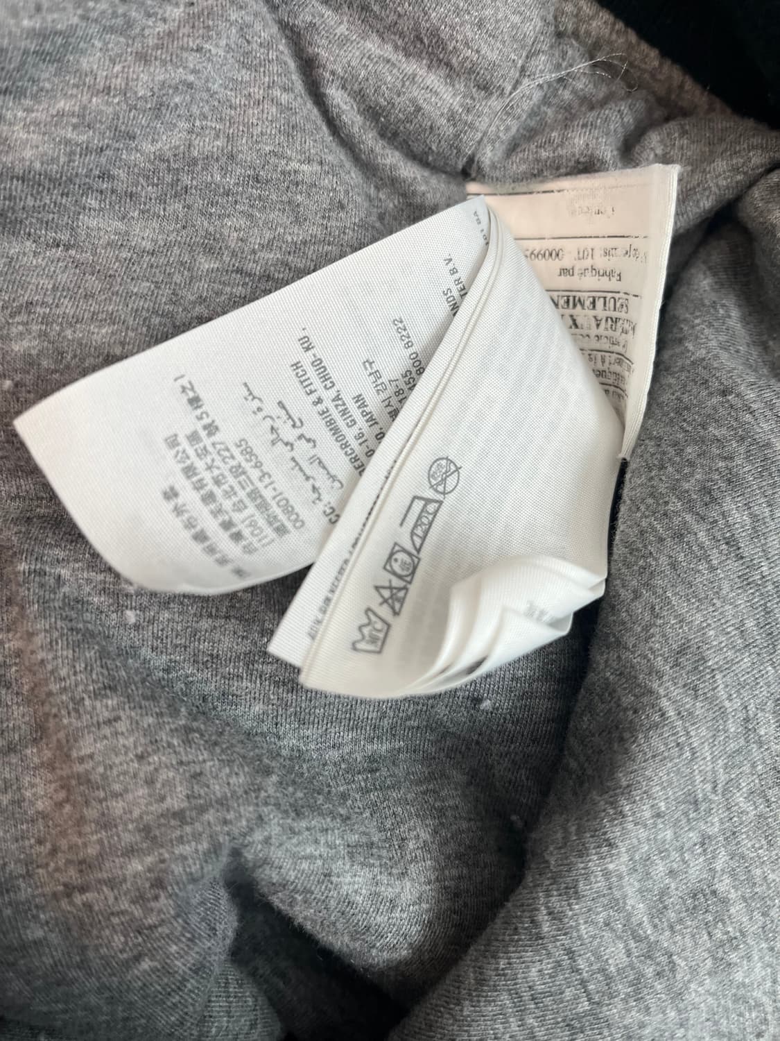 아베크롬비 화이트 순록 네이비 자켓 [S] 상품이미지6