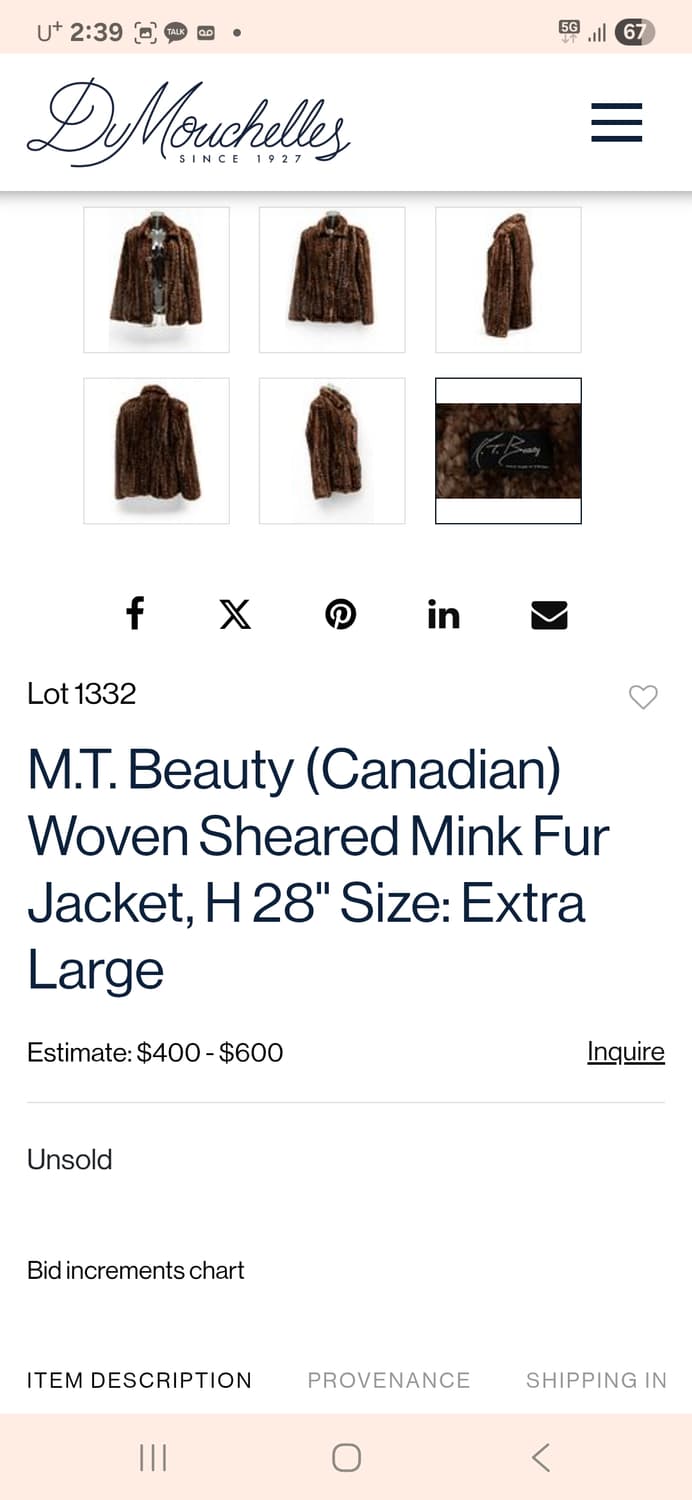 M.T Beauty (canadian)  코트 상품이미지7