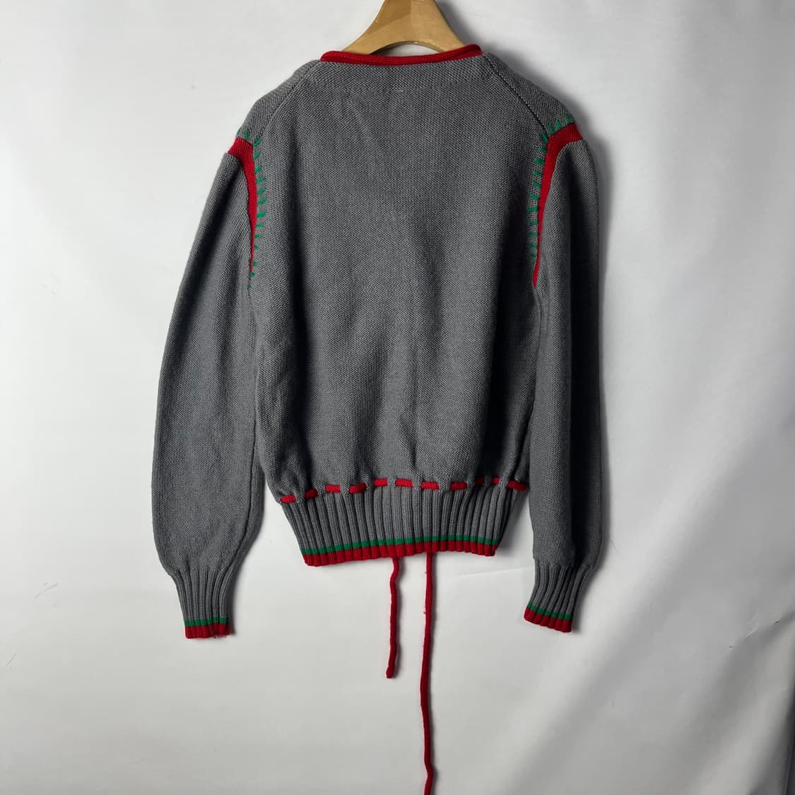 [JPN] 빈티지 크리스마스 배색 울 가디건 상품이미지2