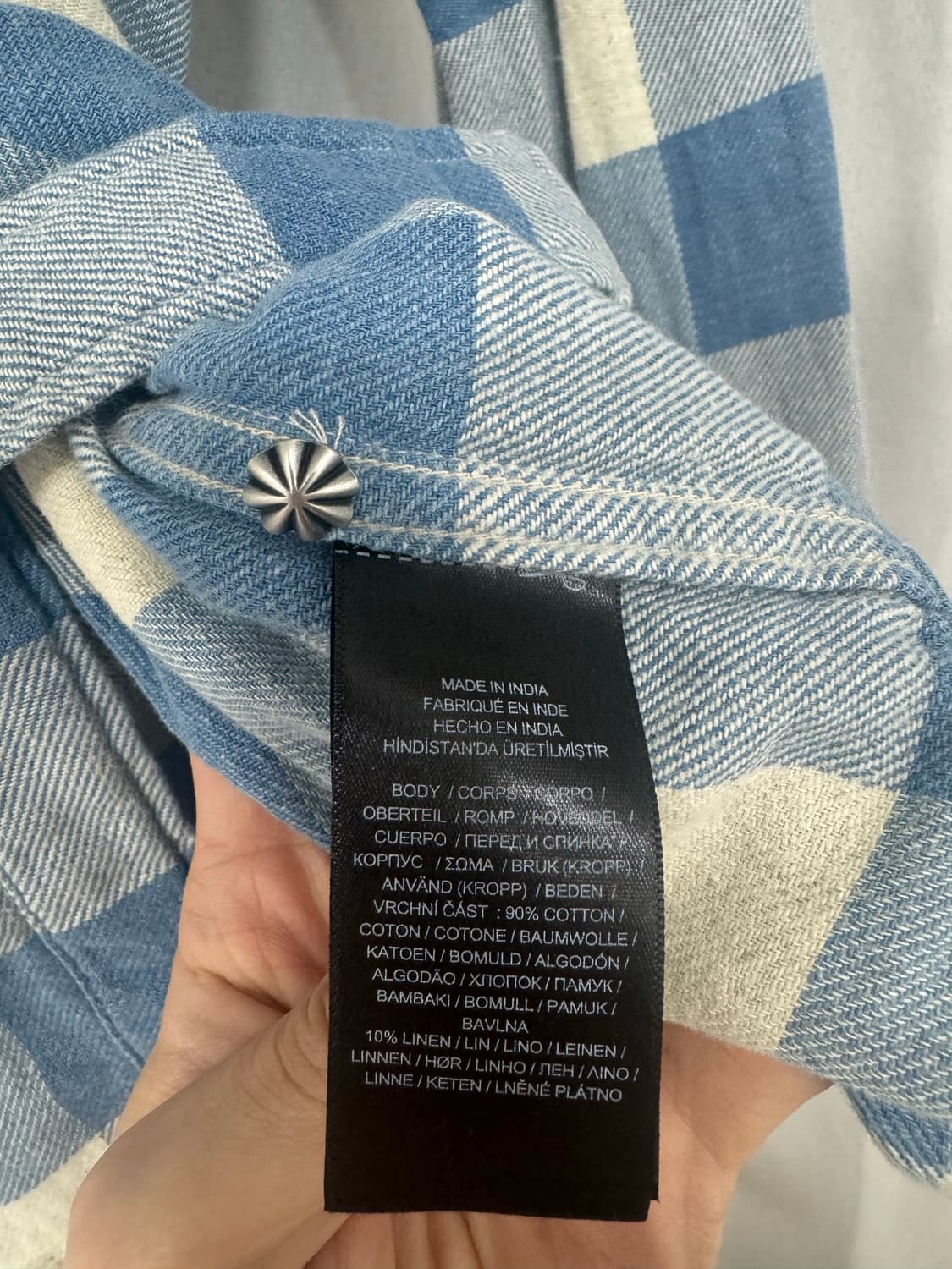 L)RRL 플래드 웨스턴 셔츠 상품이미지5