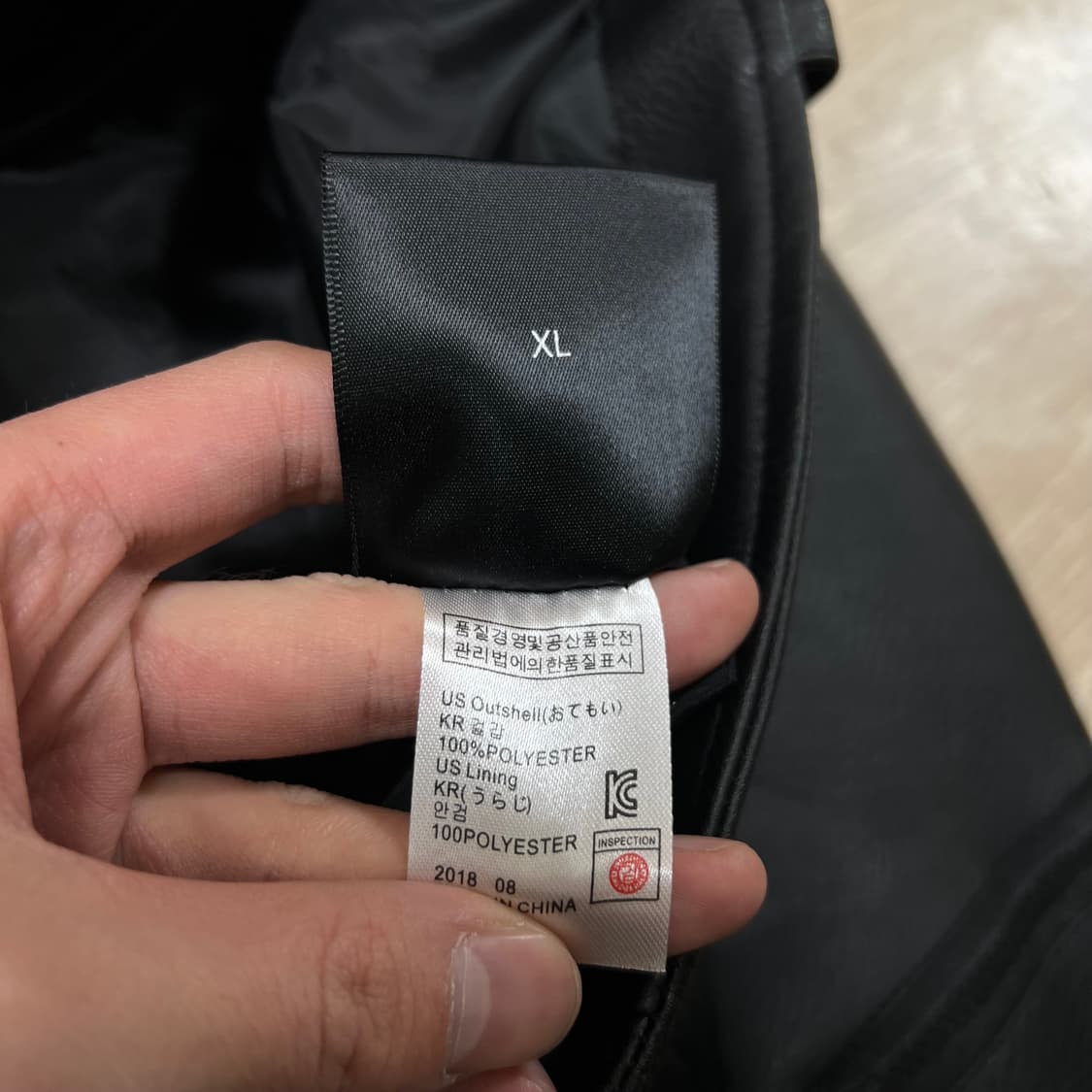 헤비스모커 무광 레더 라이더 가죽자켓 [블랙] XL/105 상품이미지5