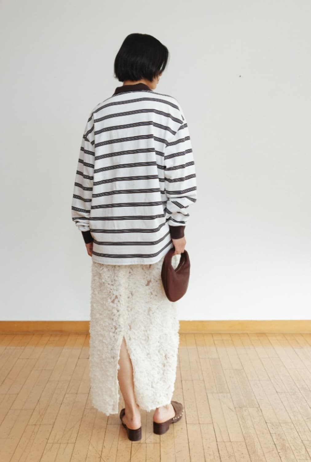 모노하 스트라이프 폴로 셔츠 상품이미지2