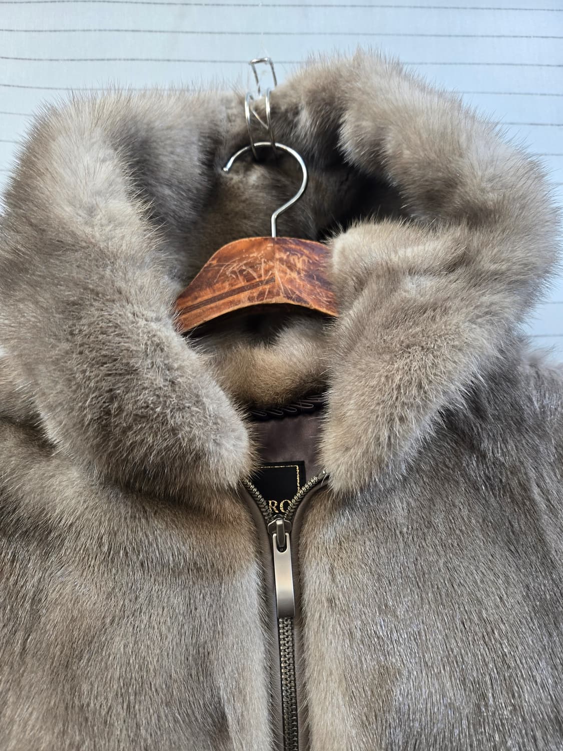 EURO 밍크 후드 숏 자켓 상품이미지2