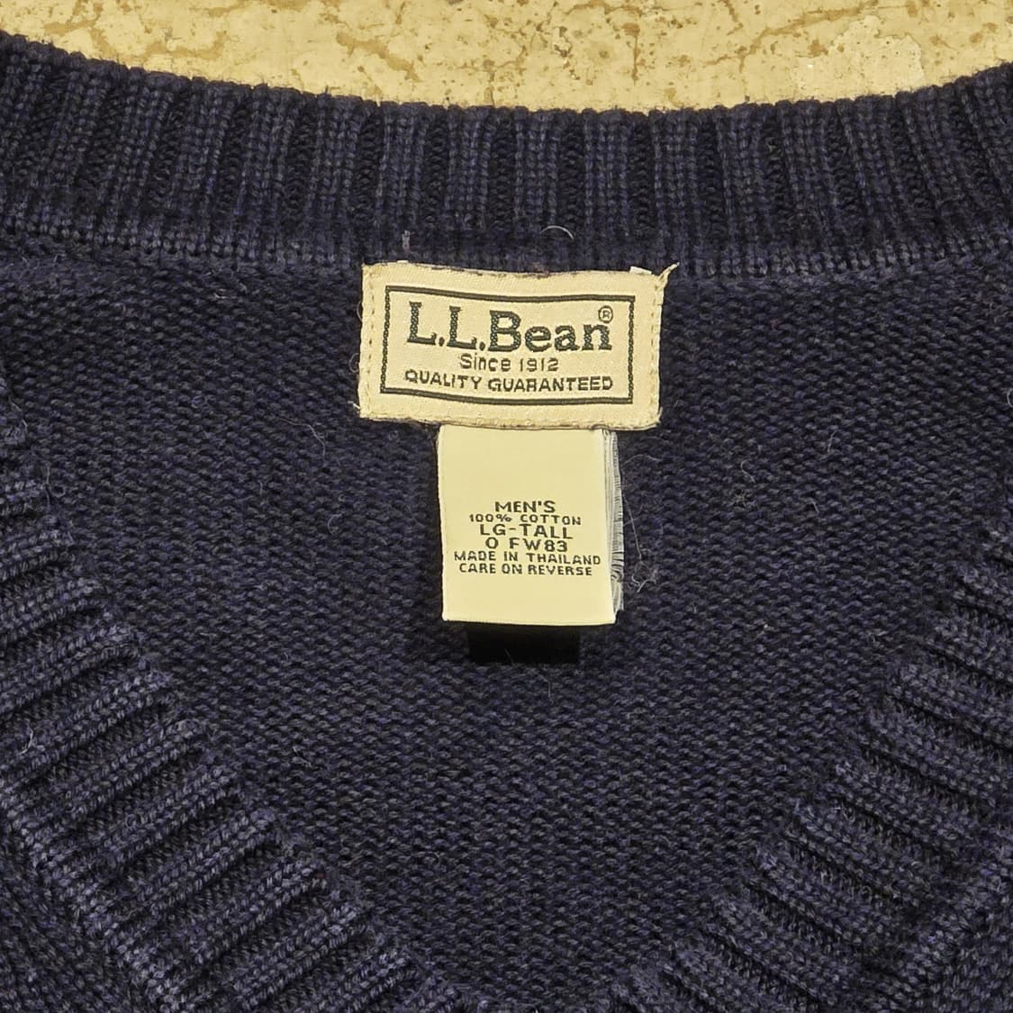 90s L.L.Bean V넥 스웨터 상품이미지4