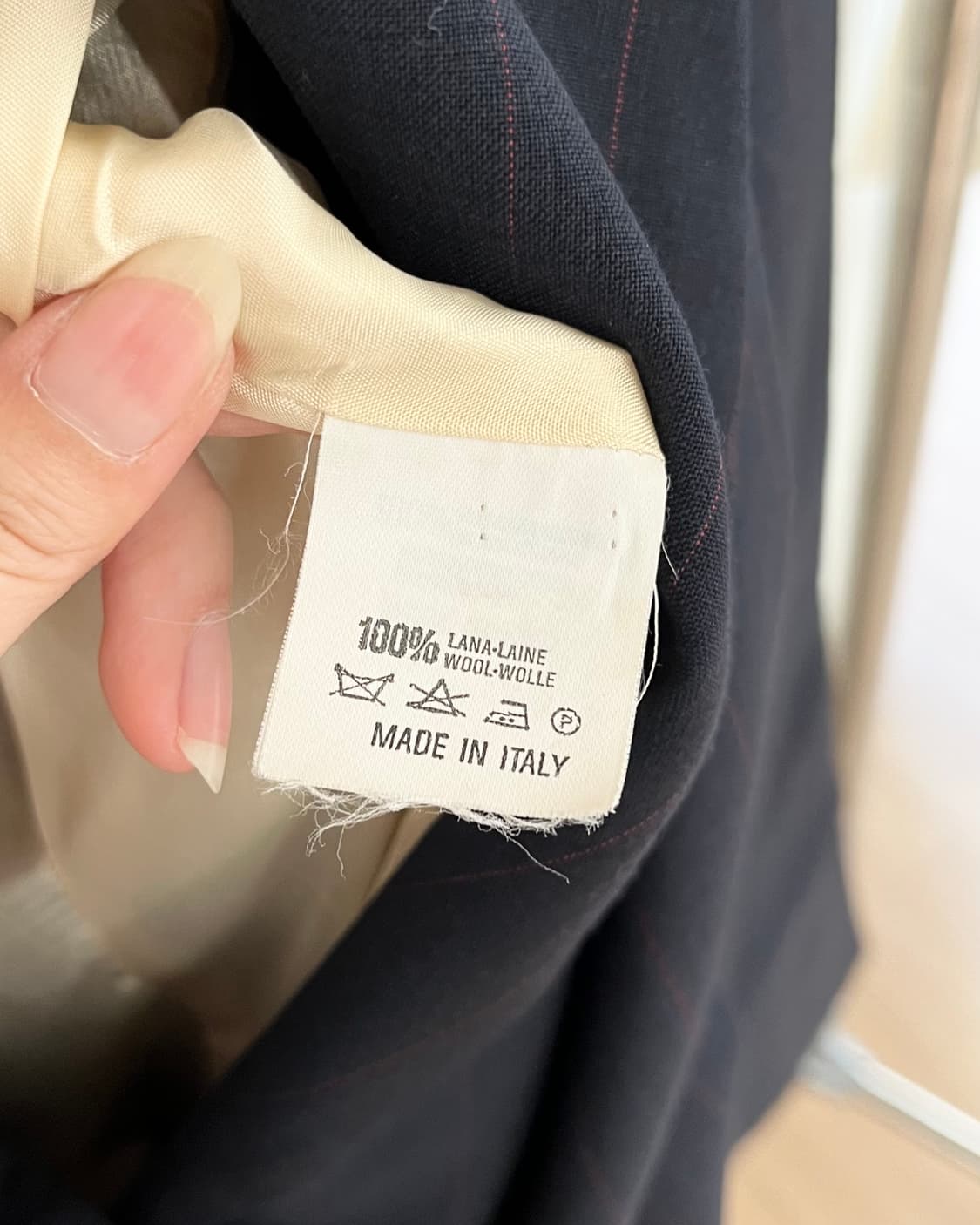 비비안 웨스트우드 네이비 레드핀스트라이프 자켓 상품이미지8