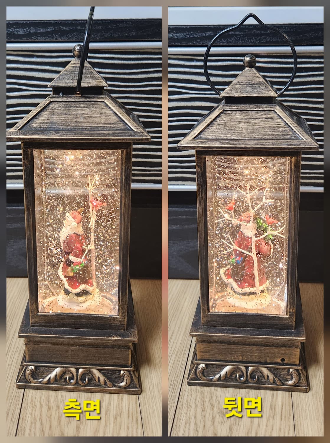 크리스마스 자동 스노우볼, 무드 라이트 워터볼, 오르골 상품이미지6