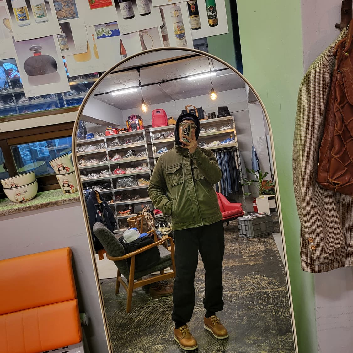 리바이스 데님 자켓 (M) 상품이미지6