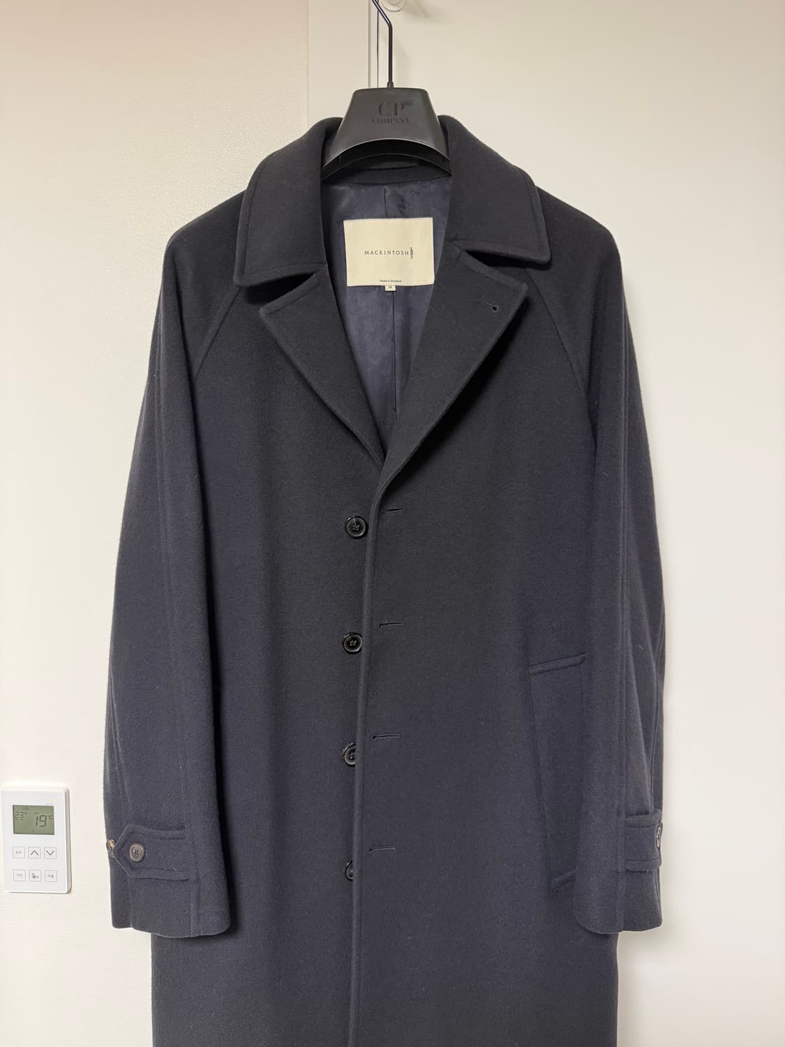 Mackintosh 맥킨토시 다크네이비 래글런 싱글코트 38사이즈 판매 상품이미지6