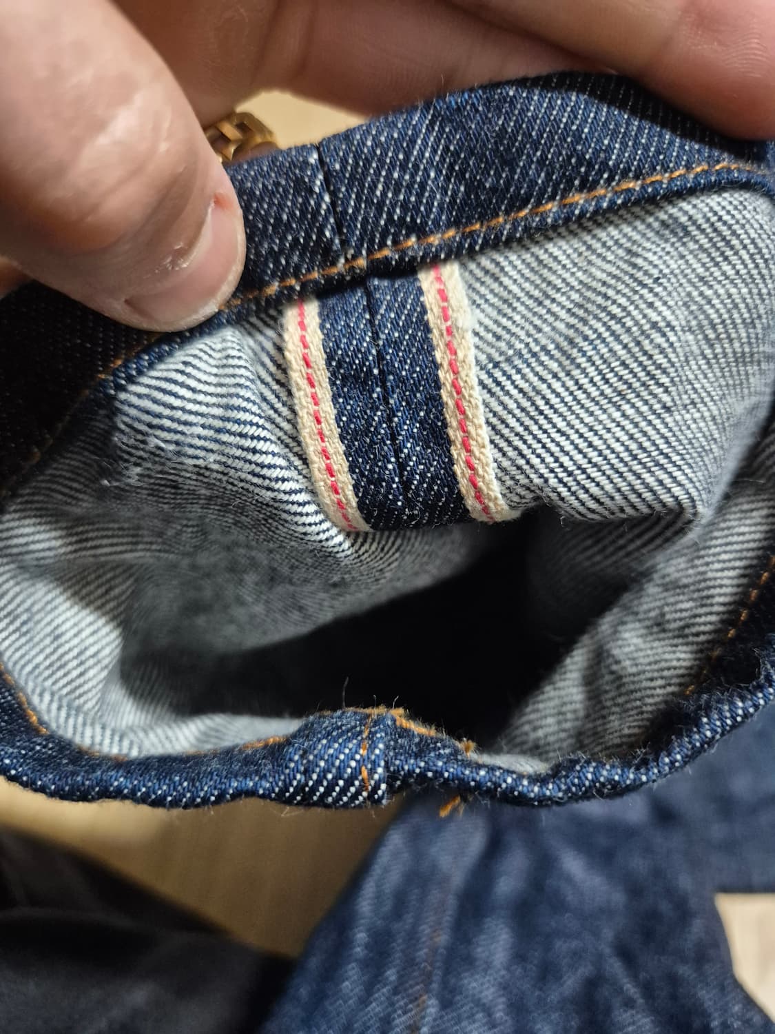 [32] 아페세 apc 쁘디 뉴 스탠다드 셀비지 청바지 진 중청 진청 상품이미지7