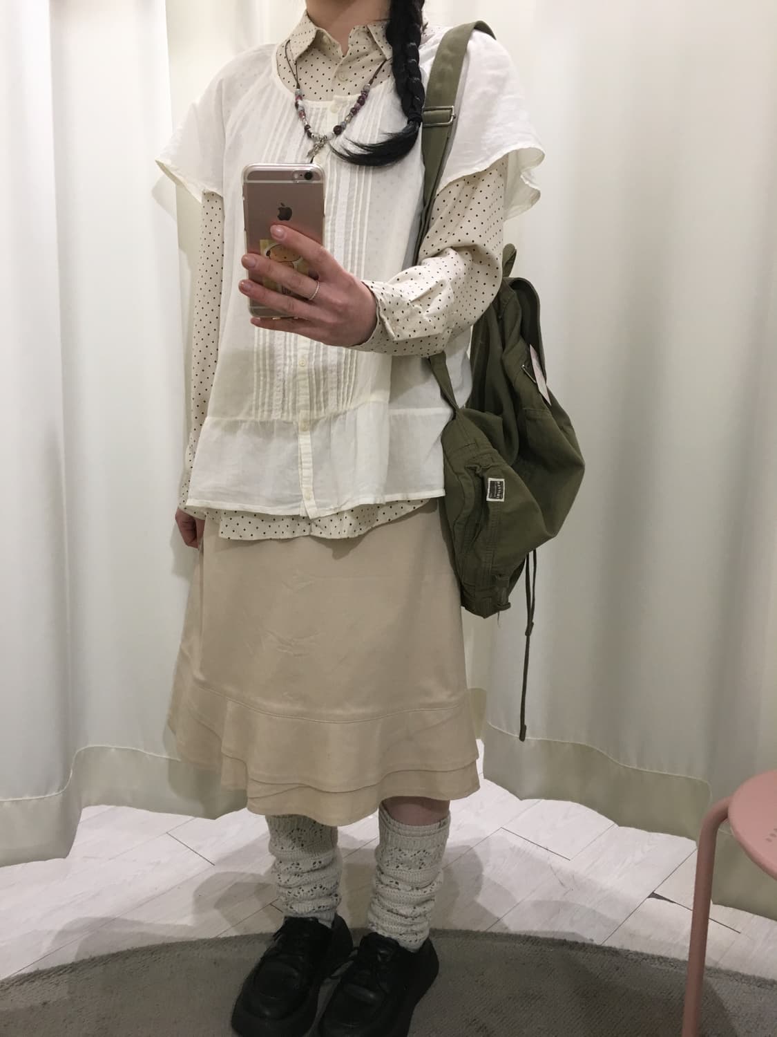 mori girl lace blouse 상품이미지7