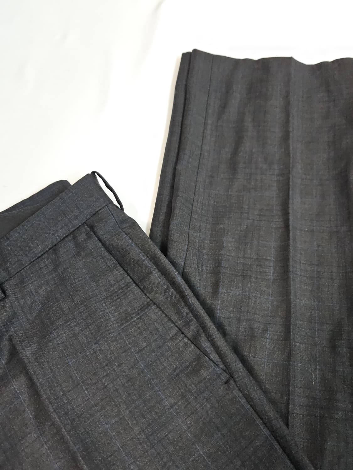 우영미 솔리드옴므 레이온 슬랙스 팬츠 바지 정장 수트 32 상품이미지3