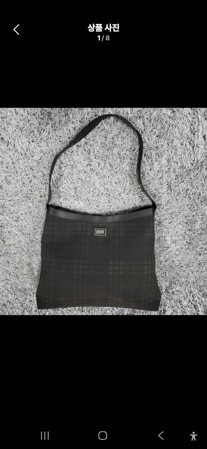 버버리 체크 숄더백 상품이미지1