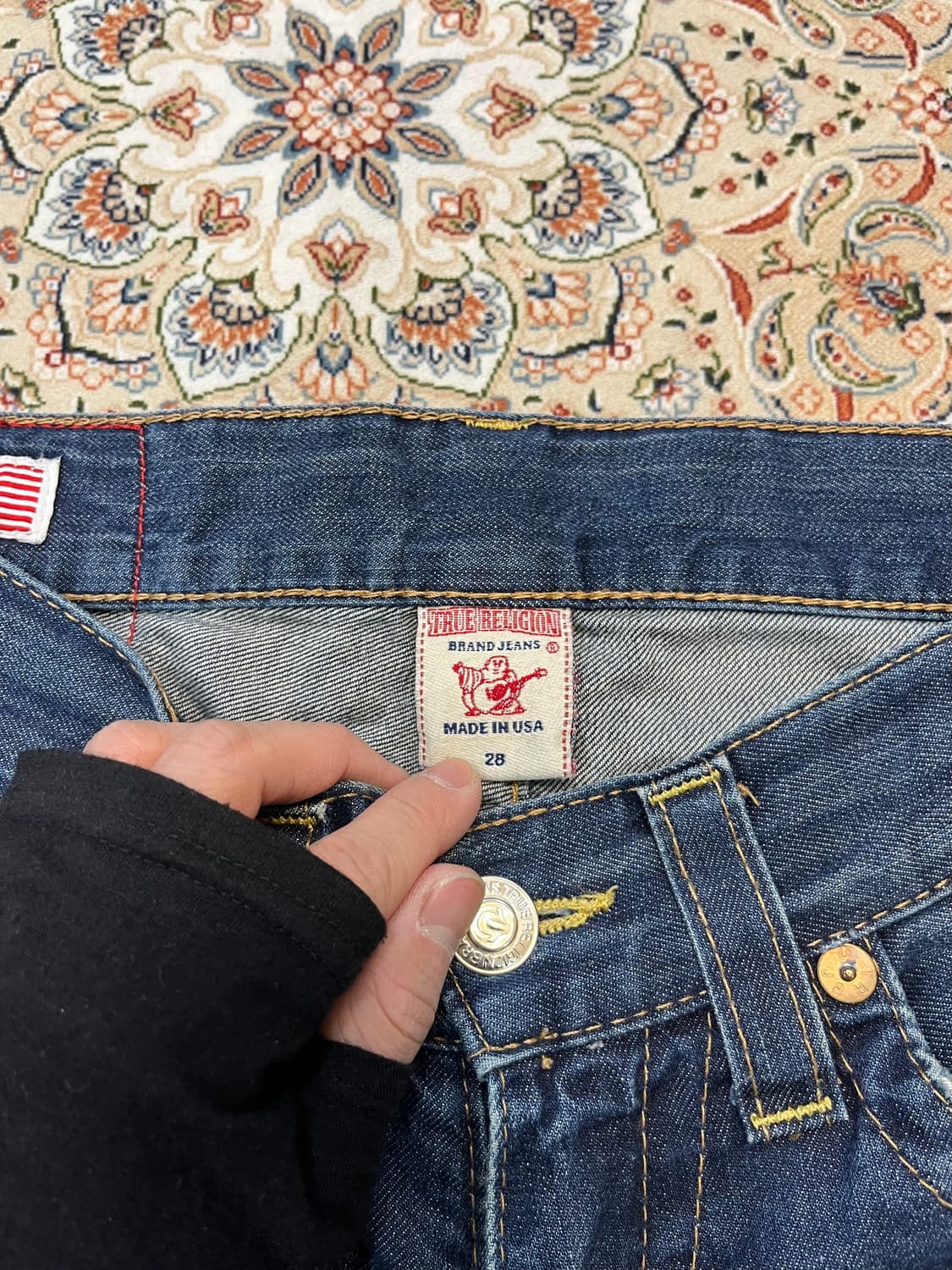 트루릴리전 부츠컷 데님 팬츠 바지 상품이미지4