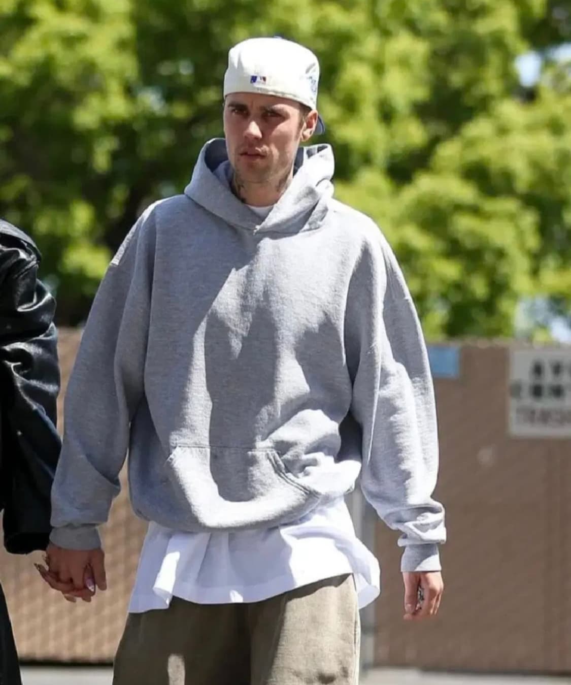 90s 러셀 후드 그레이 L usa 상품이미지1