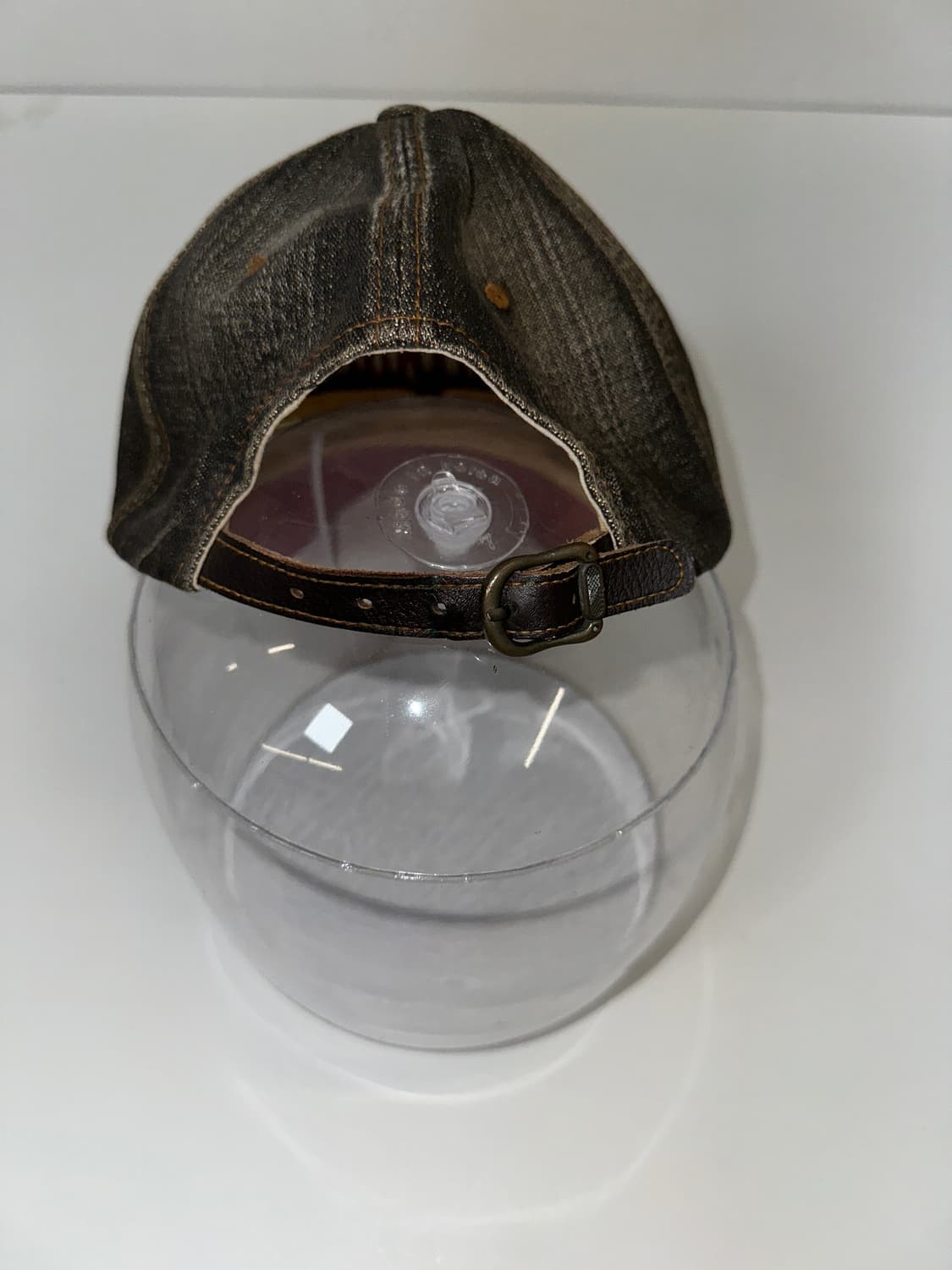 본더치 데미지 흑청 볼캡 상품이미지3