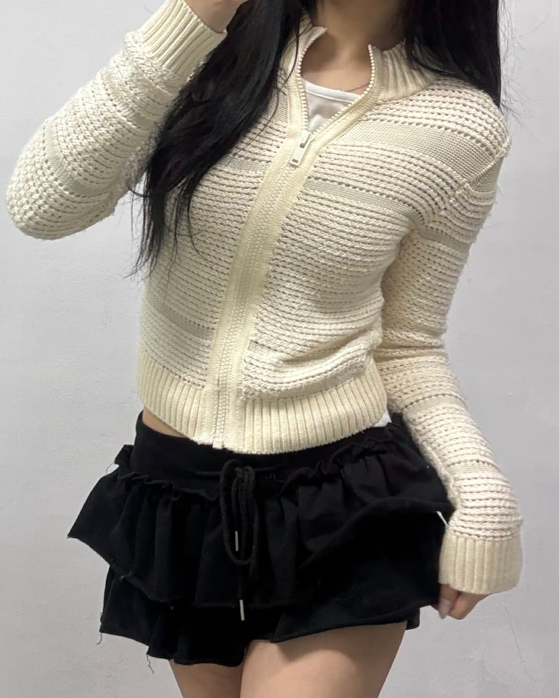 [XS] Cos 코스 크롭 니트 집업 상품이미지2