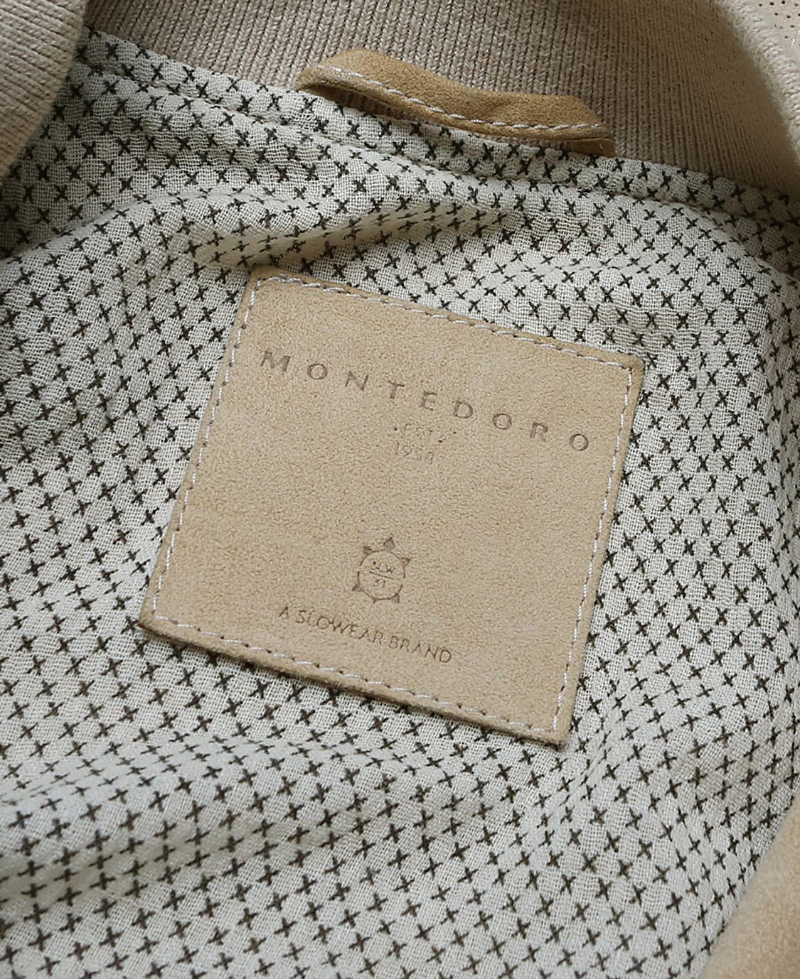 몬테도로 [Montedoro] Est 1958 천연 염소 펀칭 가죽 자켓 상품이미지6