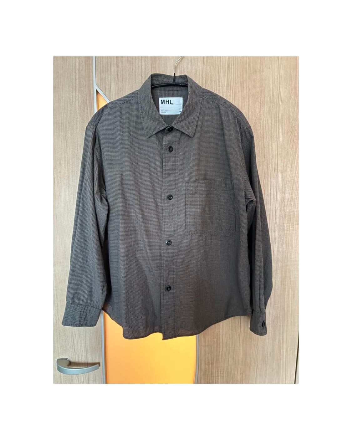 MHL 마가렛호웰 깅엄 셔츠 상품이미지1