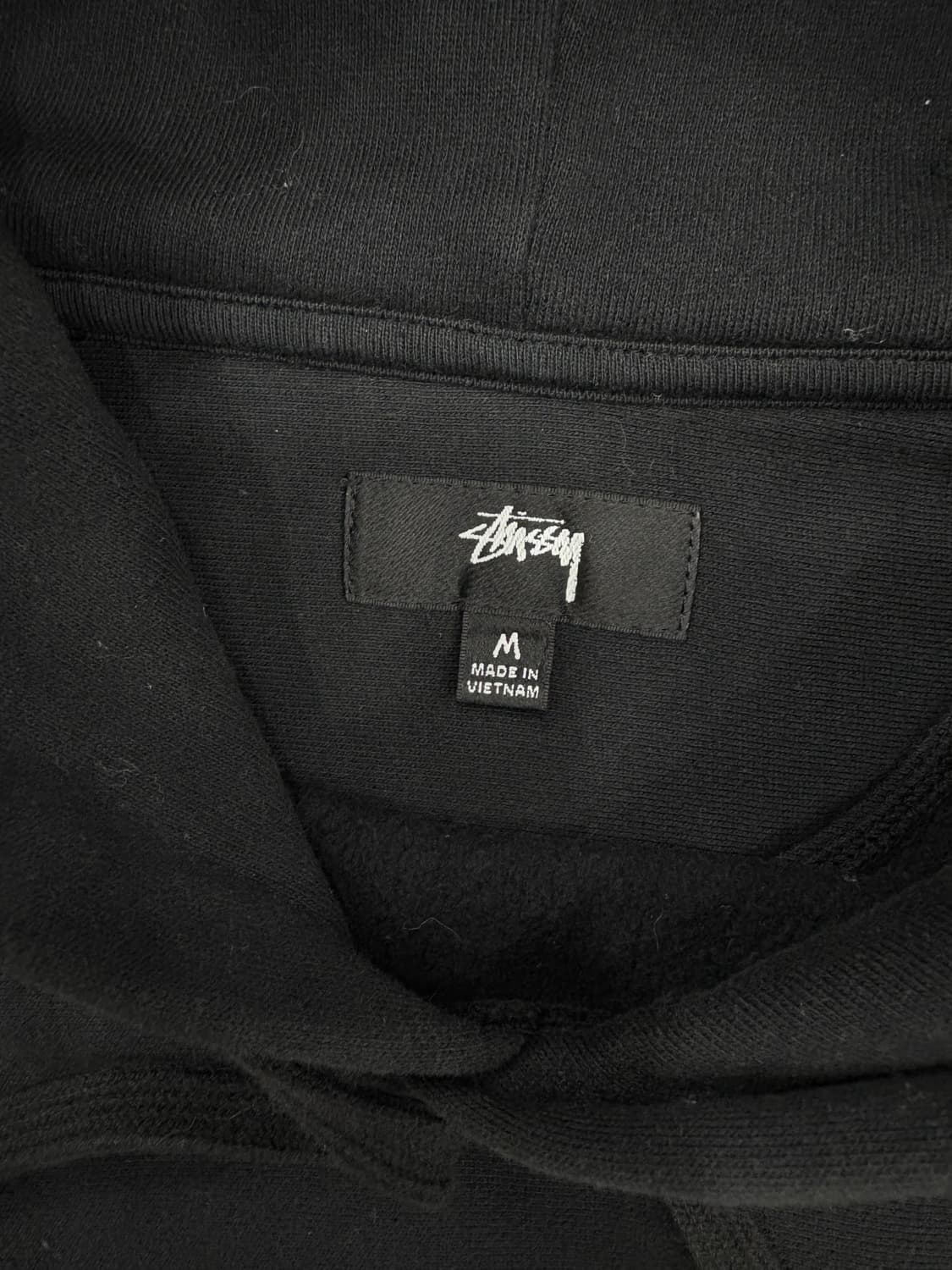 스투시 후드티 블랙 상품이미지3