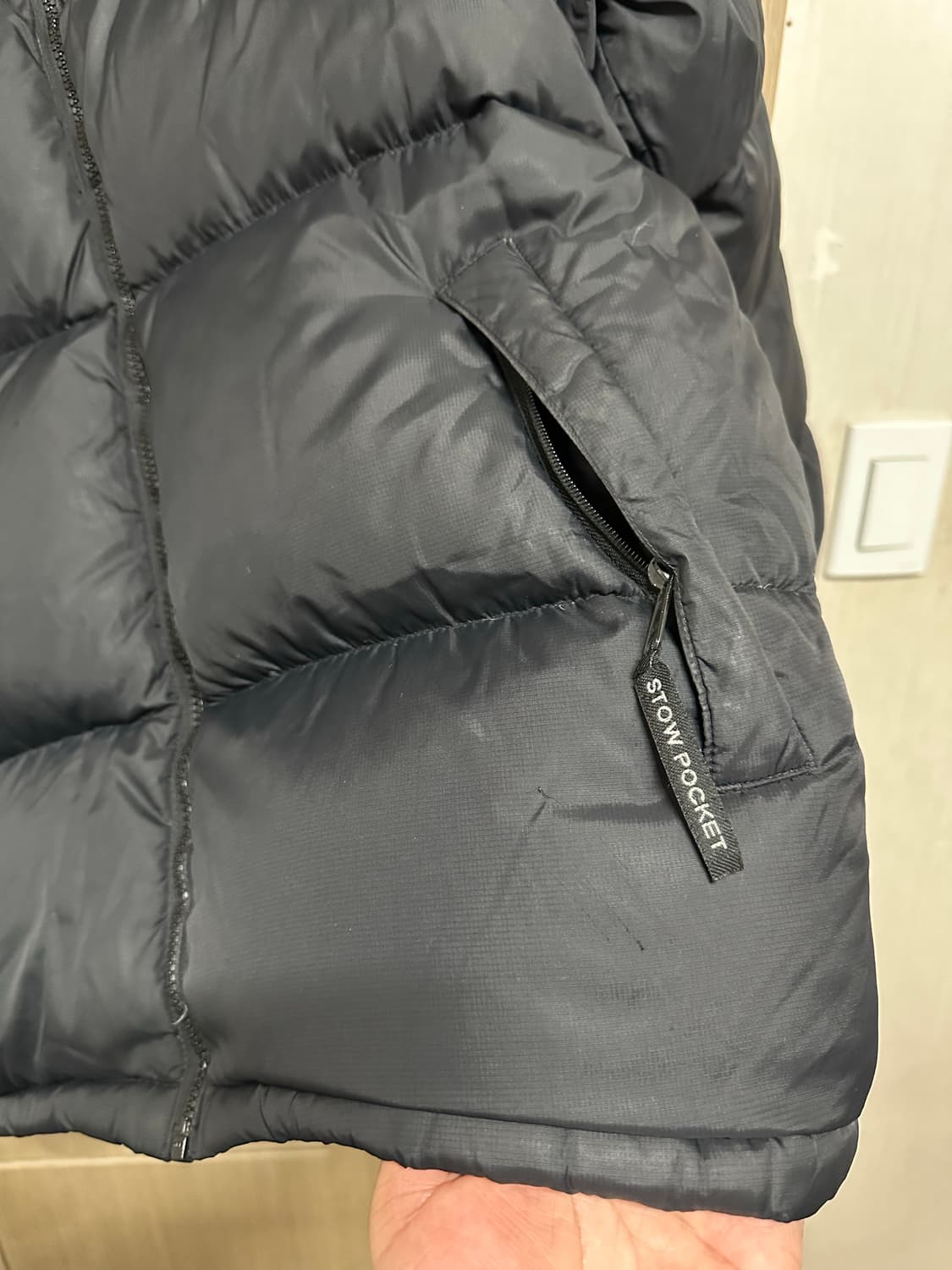  노스페이스 눕시 800 패딩 블랙 L 상품이미지7