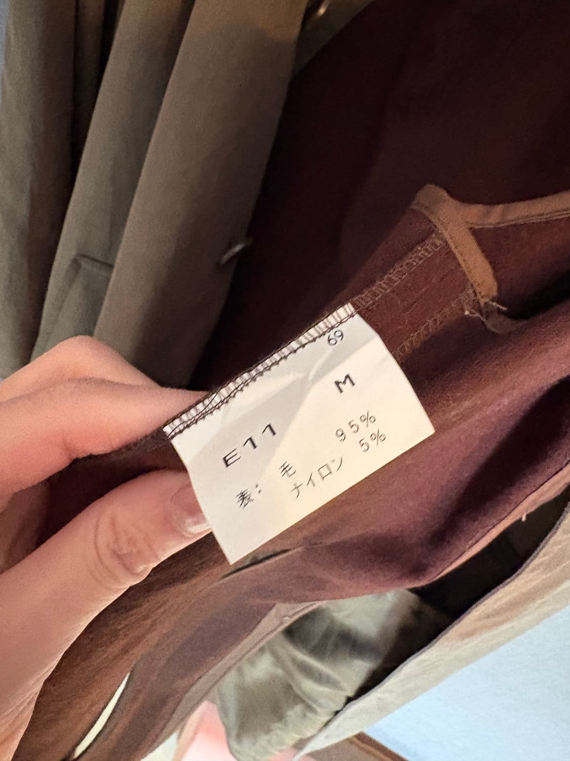 D'URBAN 남성 트렌치 코트 상품이미지6