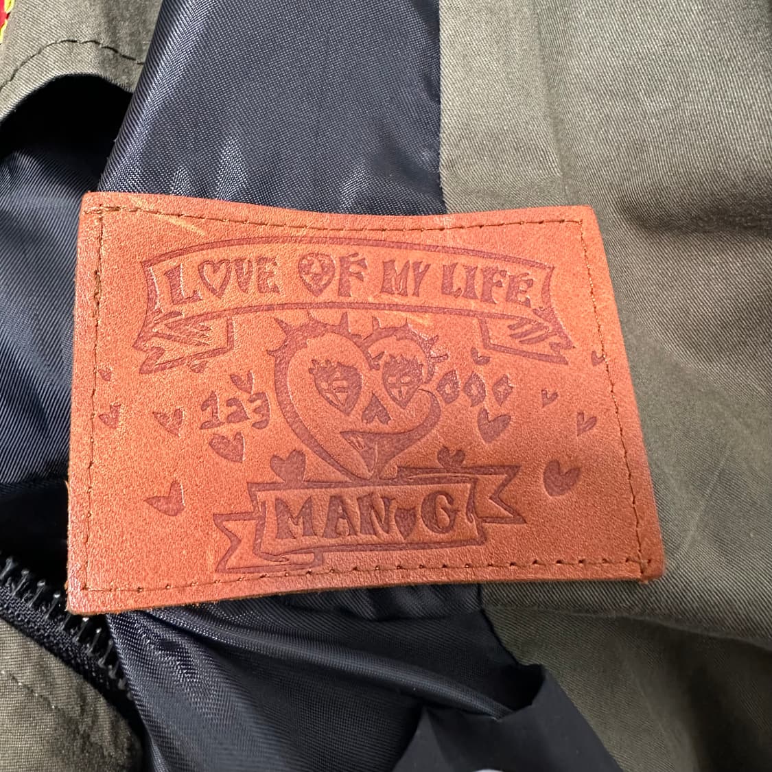 Graphist Man.G 그래피스트만지 카키 야상 F (스트릿) 상품이미지10