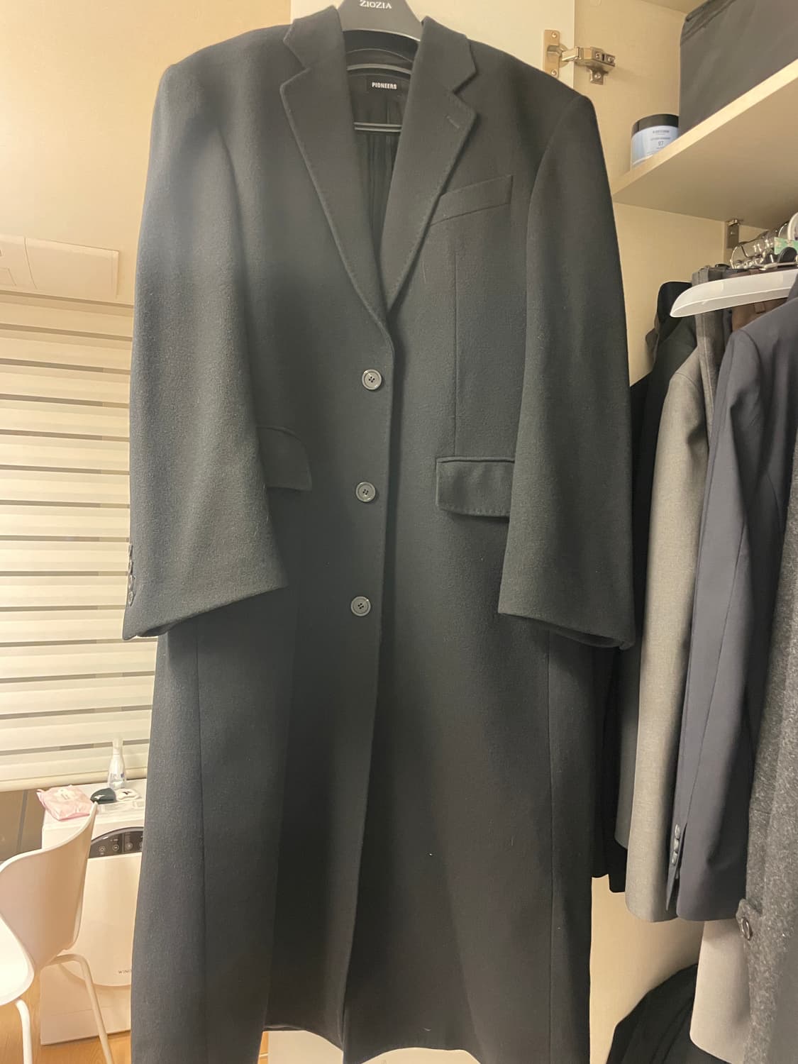 24fw 파이오니어스 테일러드 코트 상품이미지1