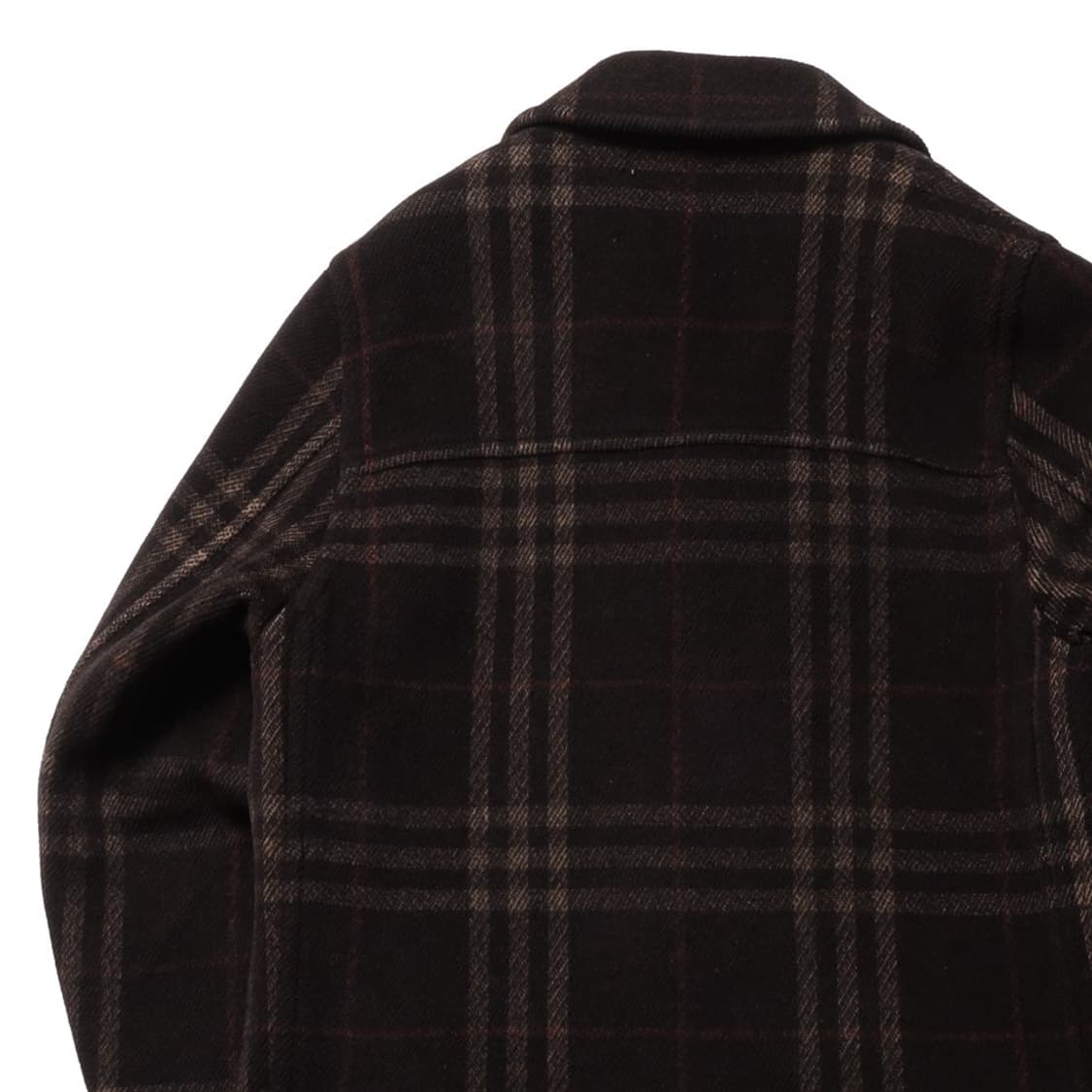 버버리 Burberry Check Pattern Wool Coat 
 상품이미지5