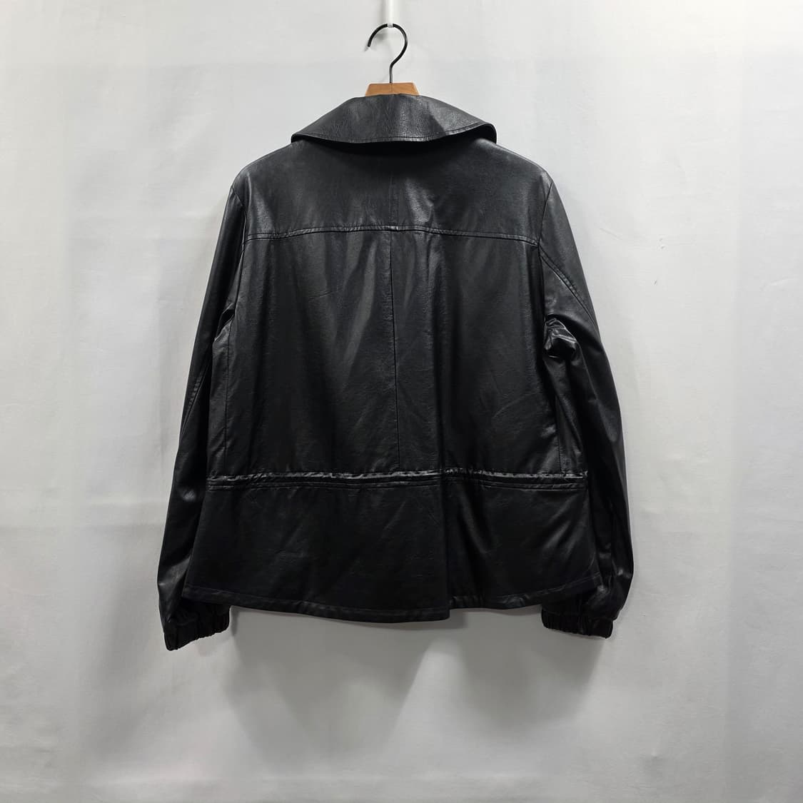 0712 조르쥬레쉬 GEORGES RECH 여성 레더 자켓 / 블랙 / 상품이미지2