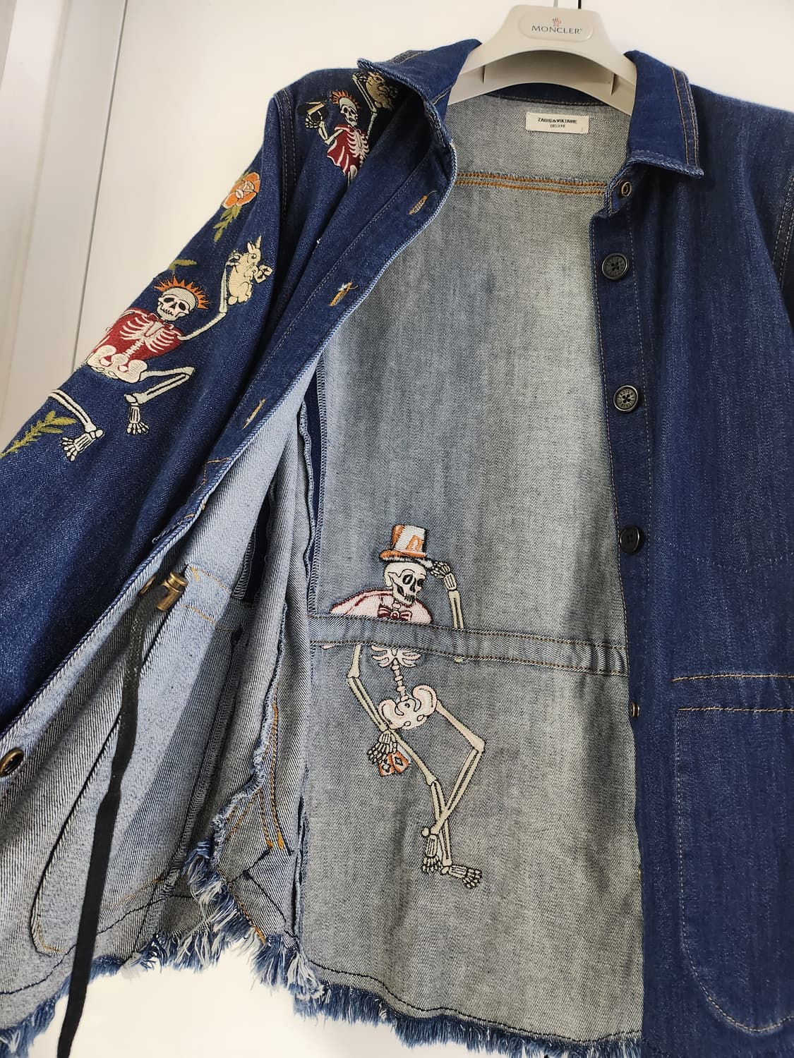 쟈딕앤볼테르 데님자켓 데님셔츠 상품이미지6