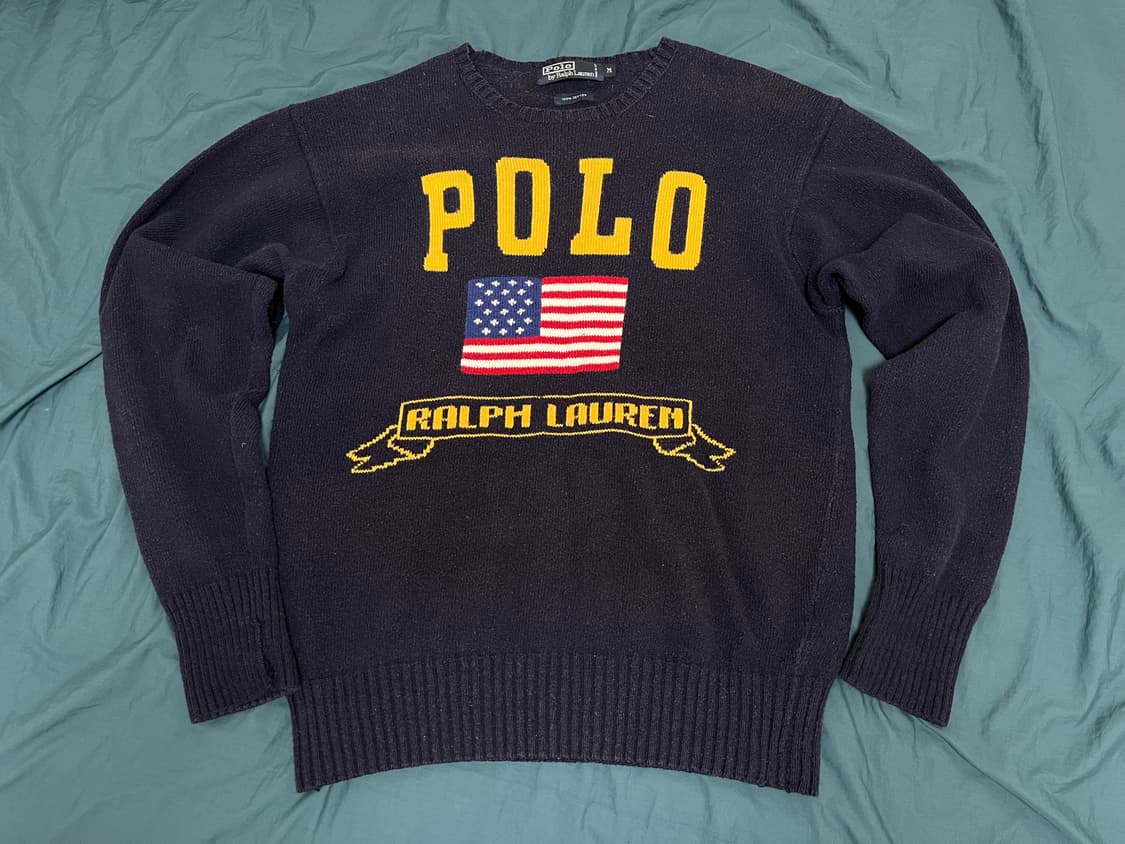 폴로 빈티지 니트 상품이미지2