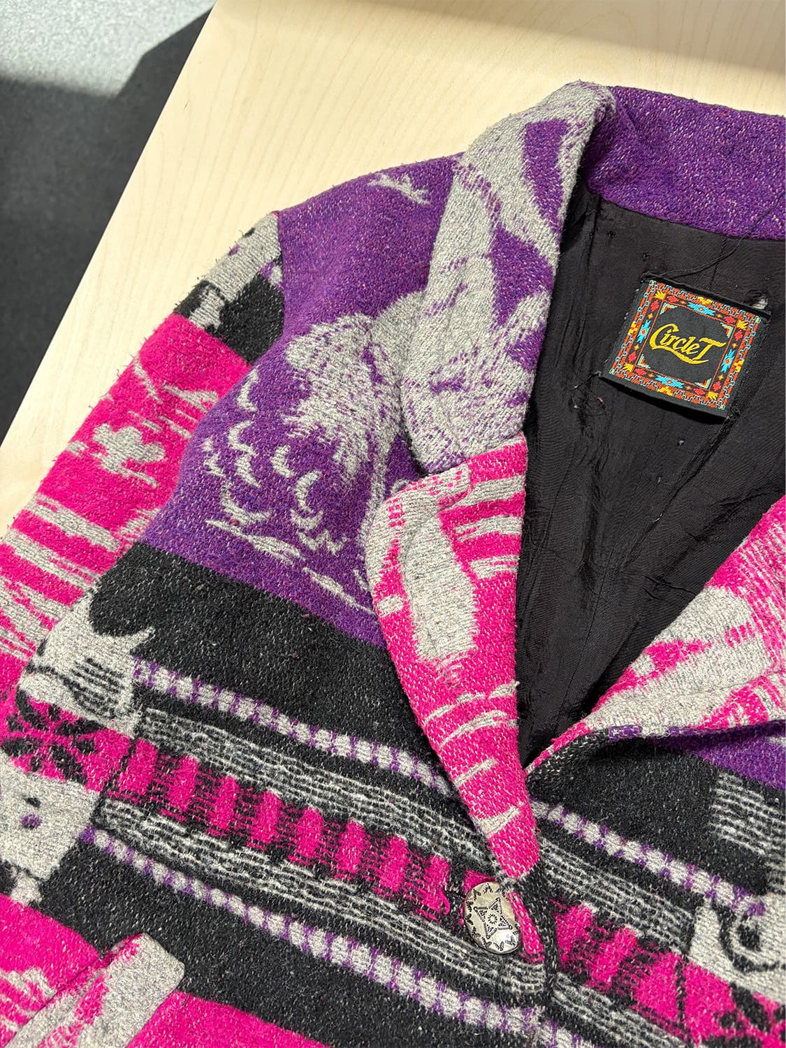 빈티지 에스닉 패턴 자켓 상품이미지6