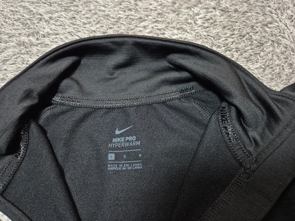 나이키 프로 여성 기모 하프 집업셔츠 L 상품이미지6