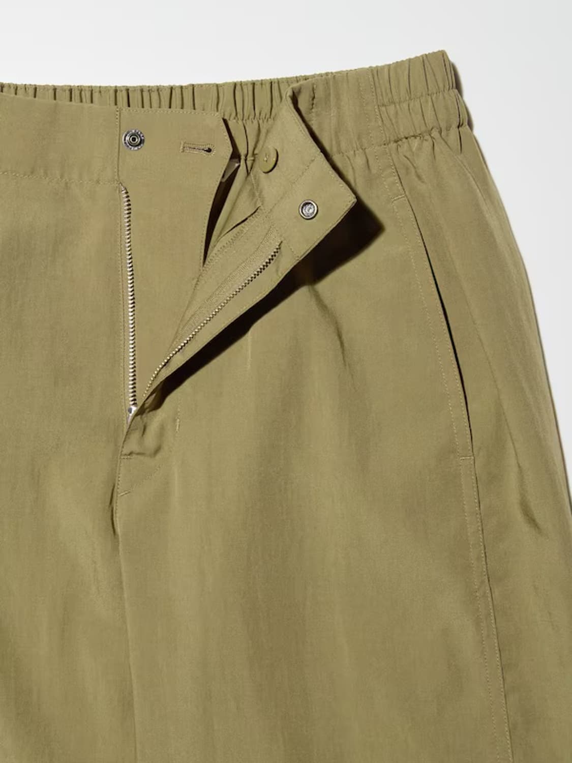 유니클로U 24fw 드레이프 셋업 올리브 2XL 상품이미지6