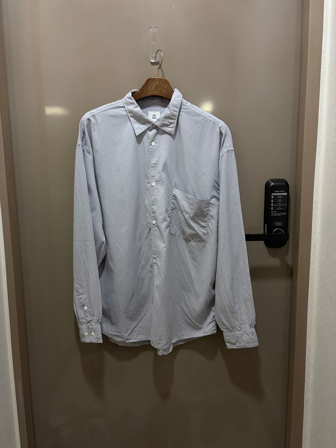 [4] 폴리테루 루즈드 셔츠 2.0 라이트 스카이 블루 상품이미지1