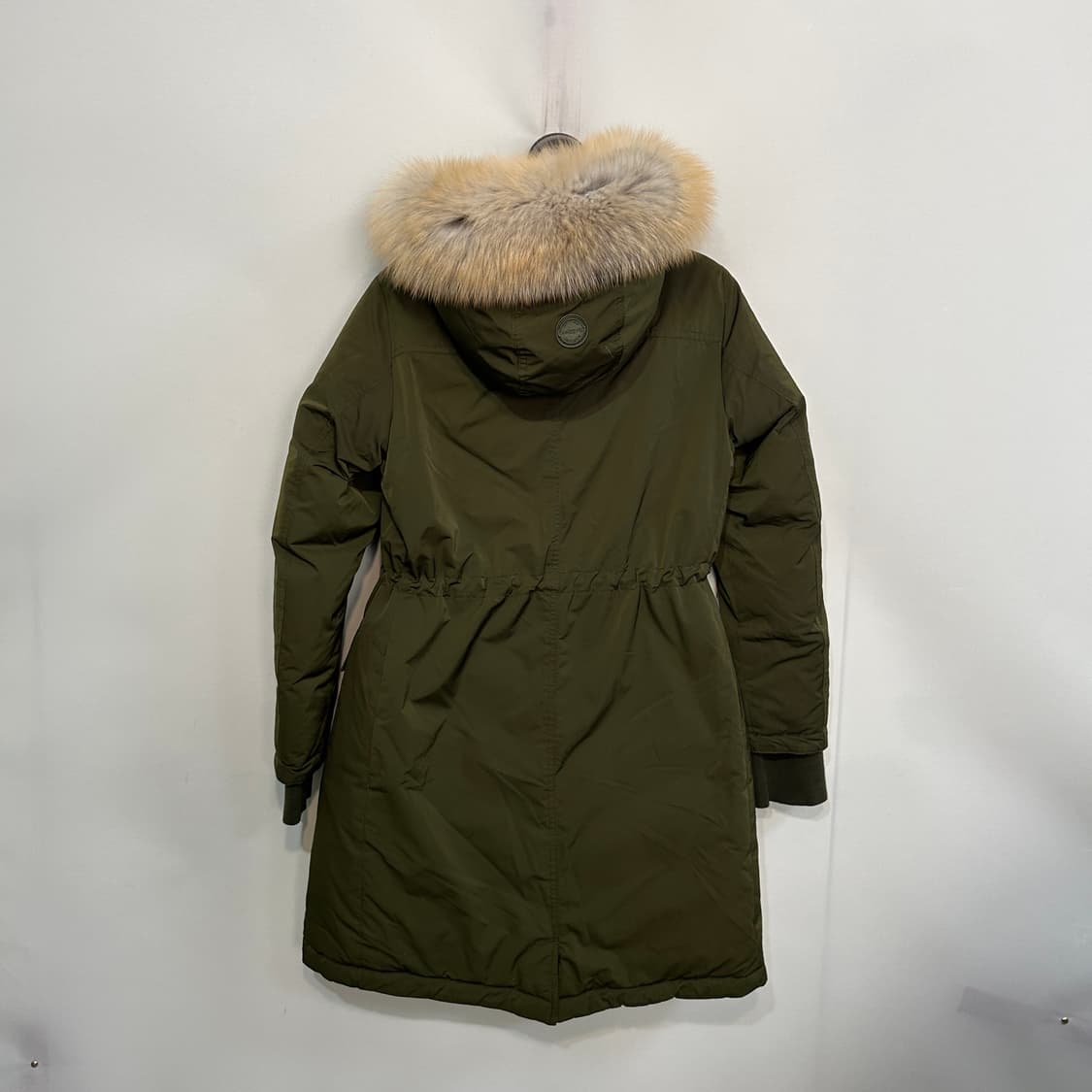 헤지스 여성 구스다운 야상 롱패딩 95 상품이미지3