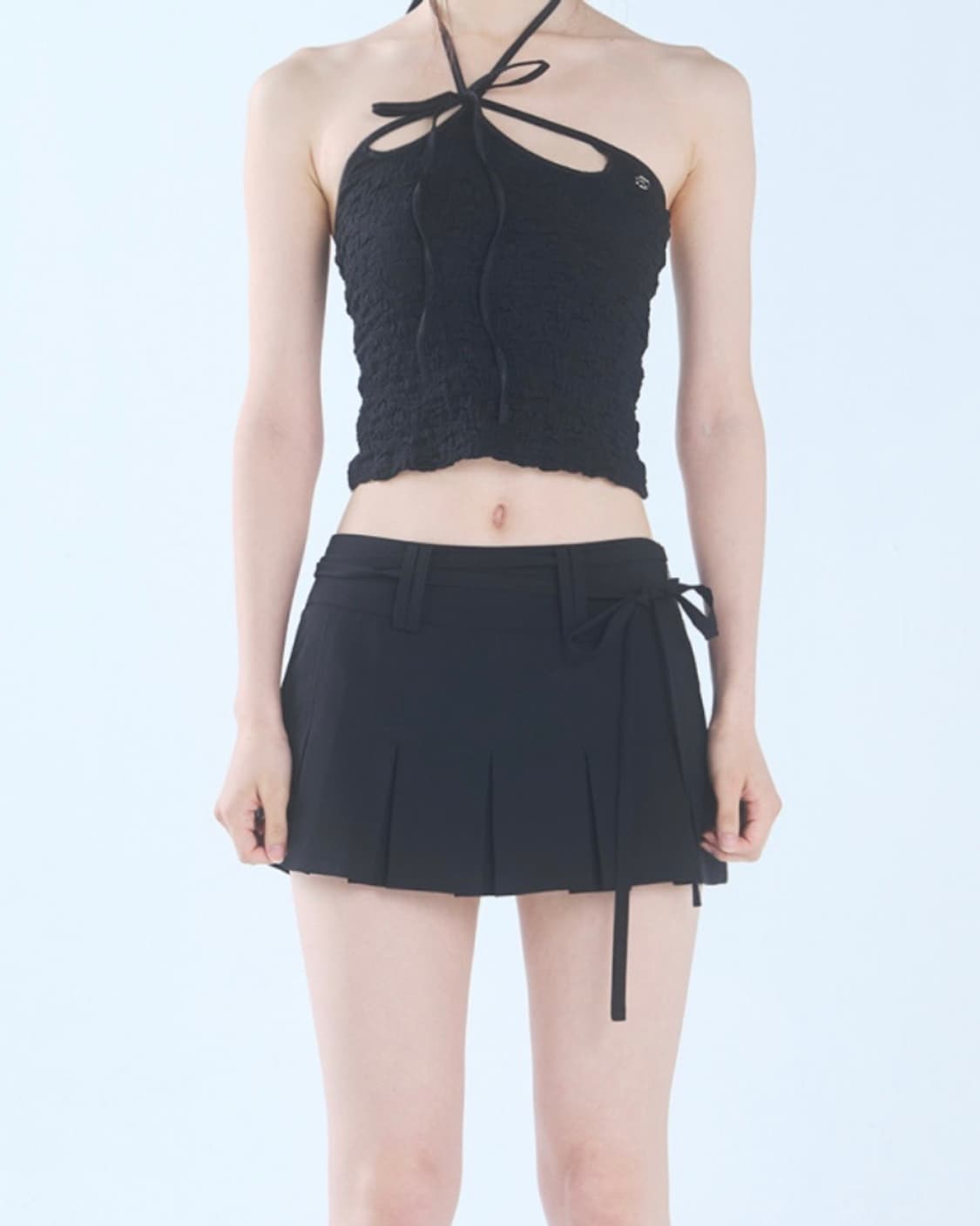 페인오어플레져 플리츠 스커트 상품이미지3