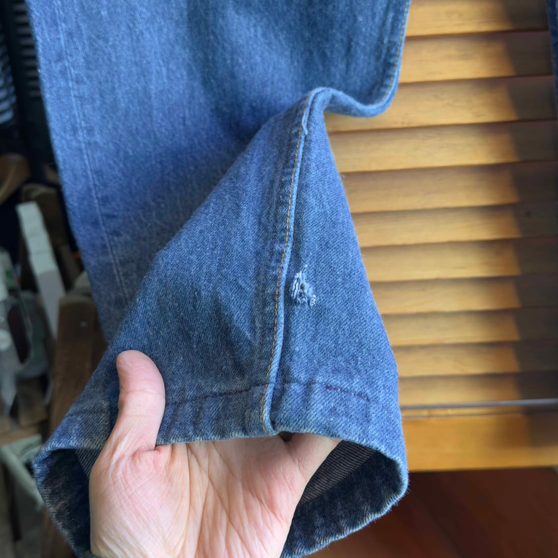80s 리바이스 501 데님팬츠 W36 L30 상품이미지3