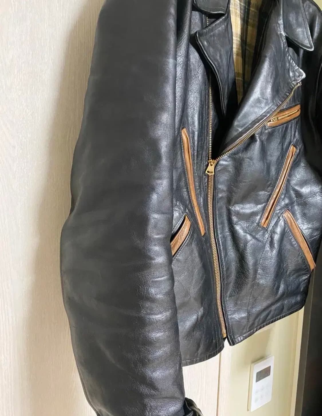 더블알엘 Rrl 리미티드 홀스하이드 가죽 레더자켓 m 상품이미지2