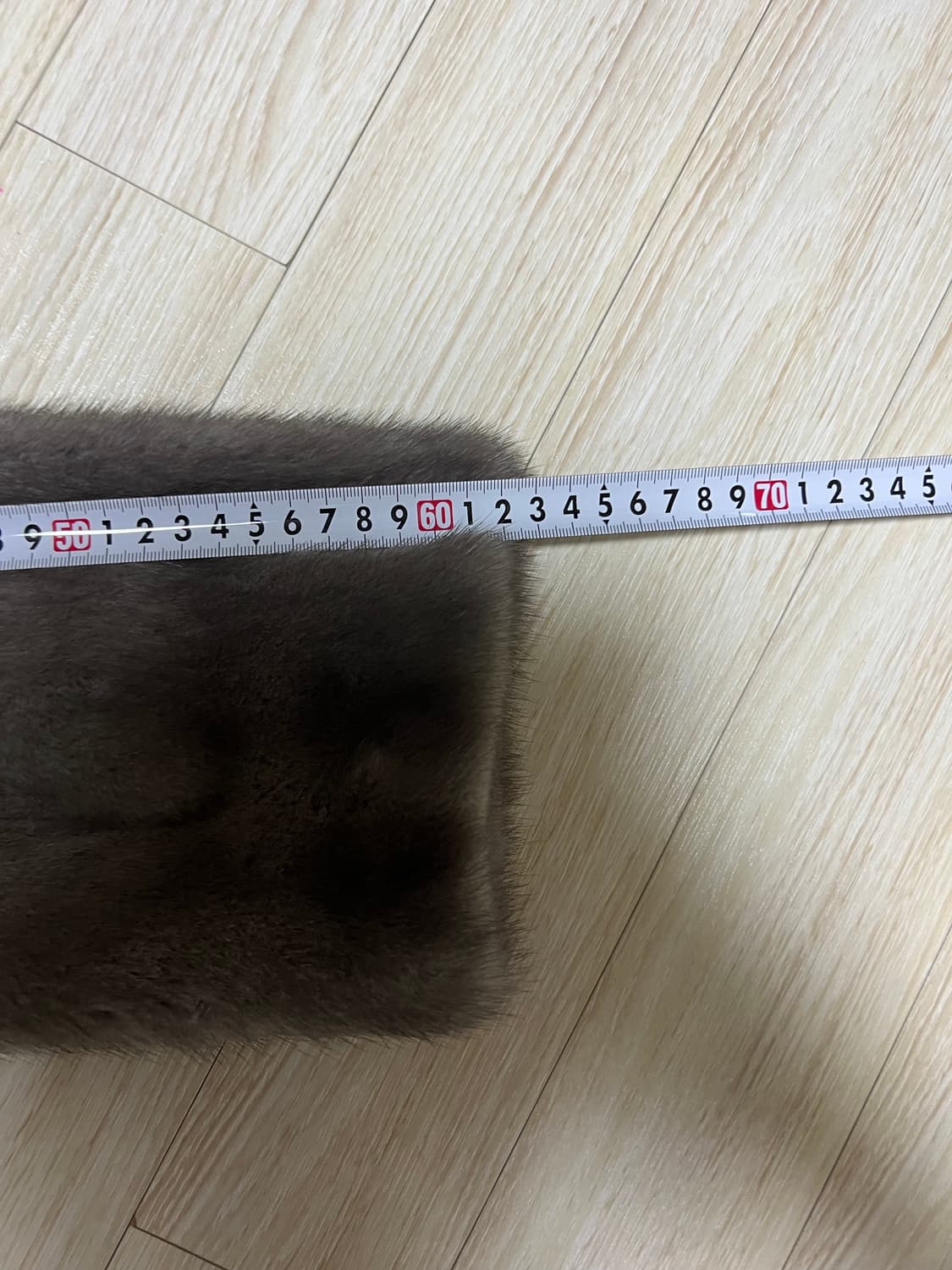 세루치레이디스 풀스킨 밍크 후드 코트 66 상품이미지8