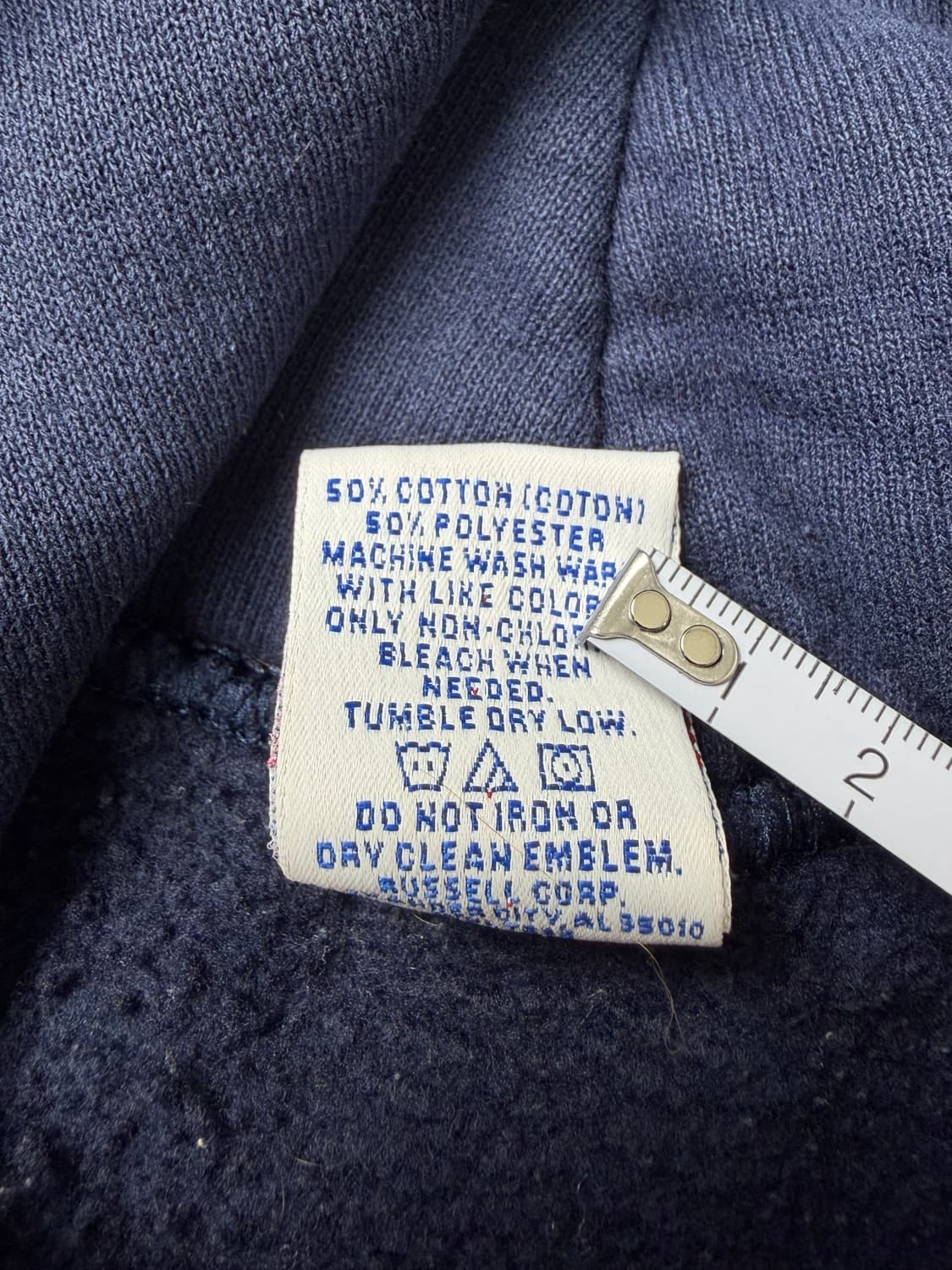 90s Russell Hoodie (navy) 상품이미지4