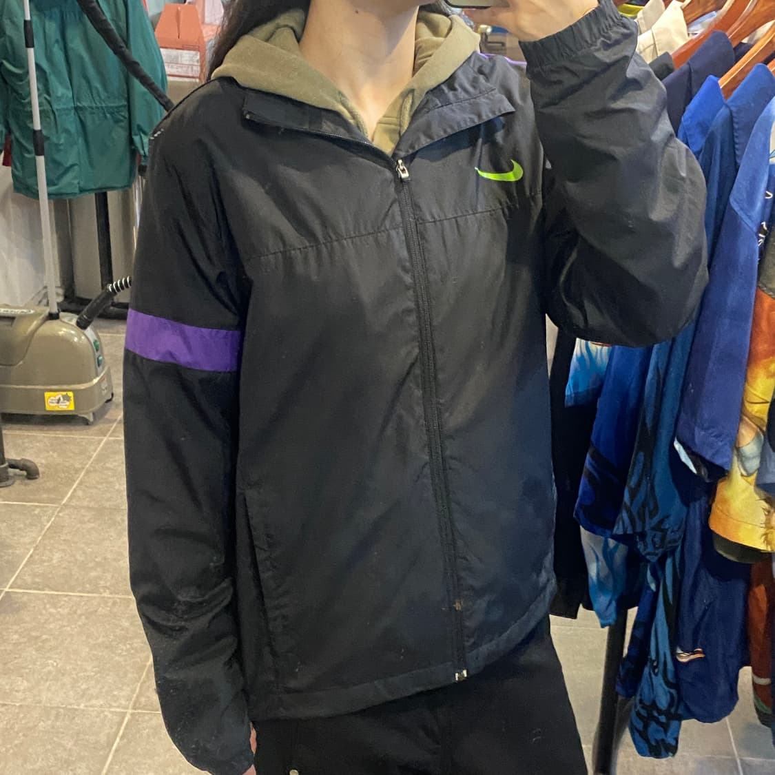 [NO.9] Nike 블랙 바람막이 상품이미지3